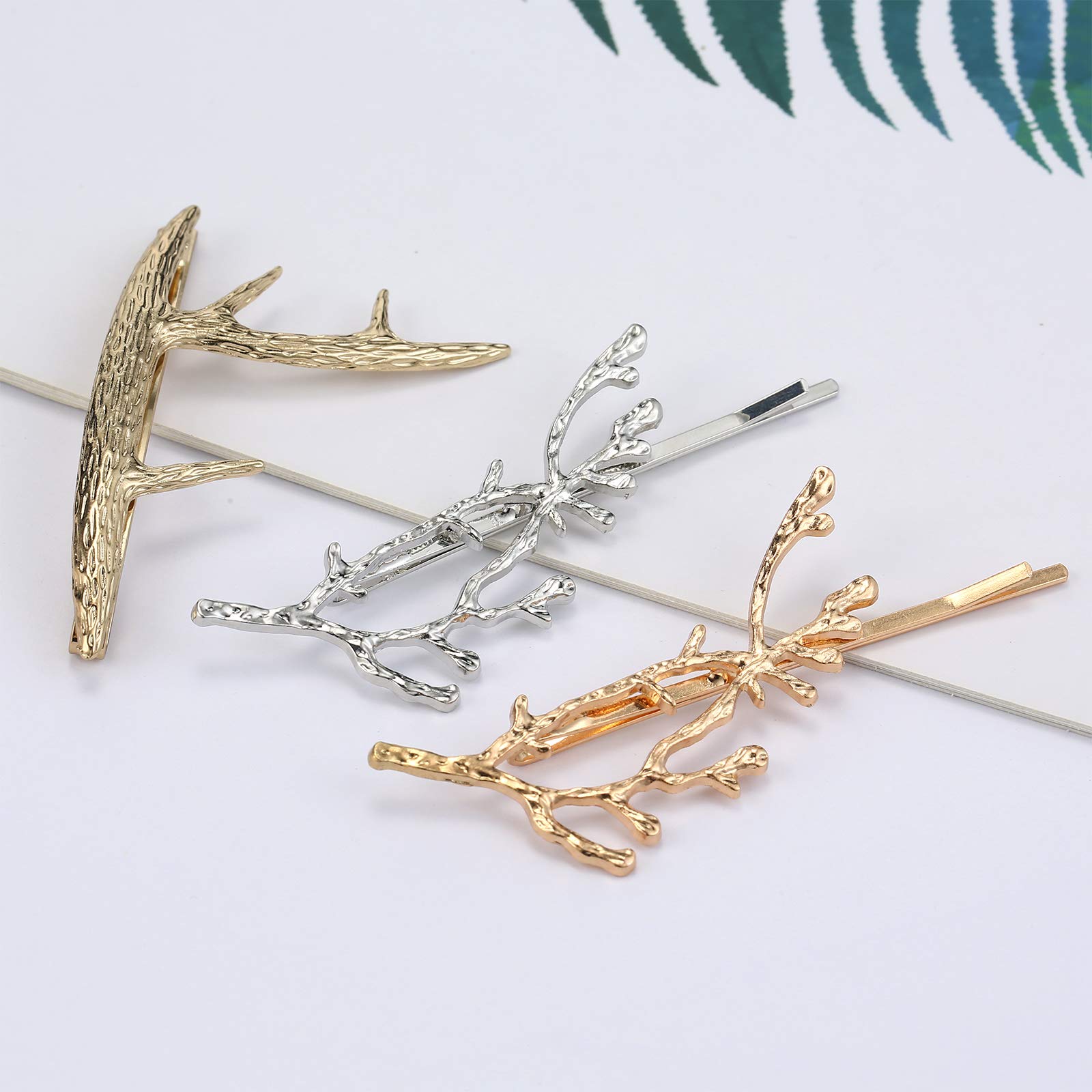 7 PCS Fashion Hair Clips Set - Metal Hair Barrettes for Women & Girls - Salon Styling, Hairdressing & Sectioning Hairpins - Perfect for Braiding, Updos & Everyday Hairstyles
