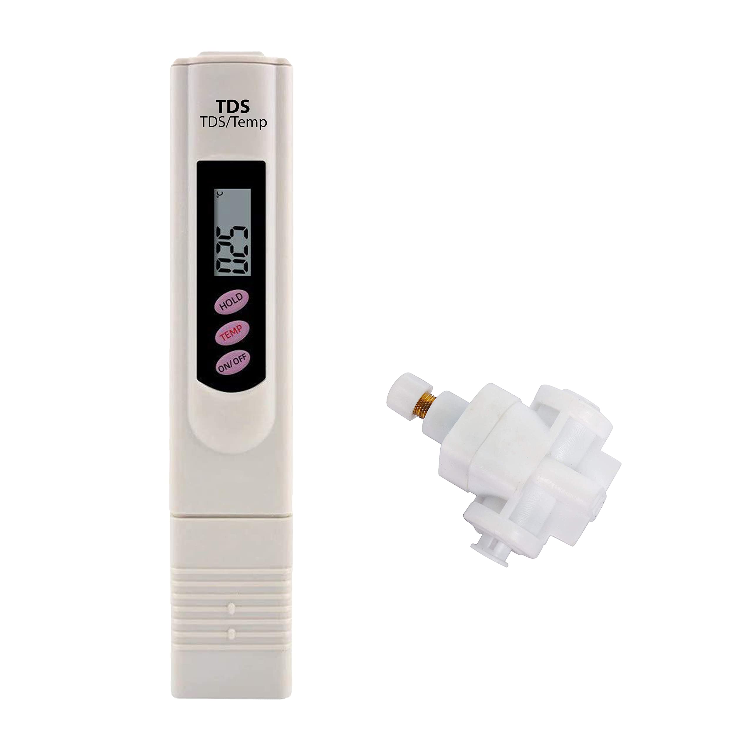 SHAPURE Digital LCD TDS Meter - Water Quality Tester for Drinking Water, Aquariums & Hydroponics | Measures TDS3, Temperature & PPM | Includes Portable Carry Case | Perfect for Home, Lab & Outdoor Use