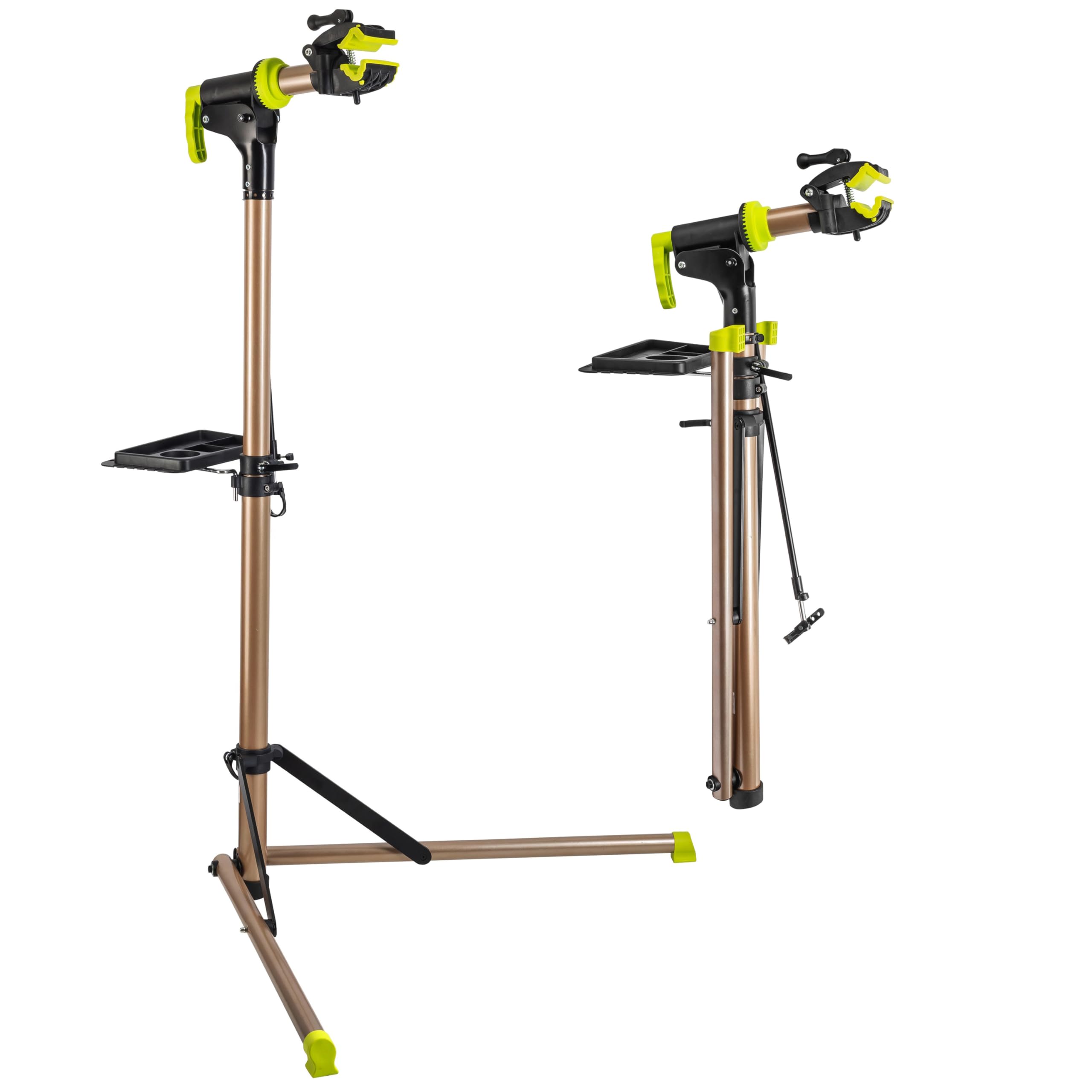 Kilimanjaro Cycle Series Bicycle Repair Stand - 100LB Capacity Adjustable Bike Maintenance Stand for Road & Mountain Bikes - Perfect for Home Garage Workshop & Professional Bike Shops