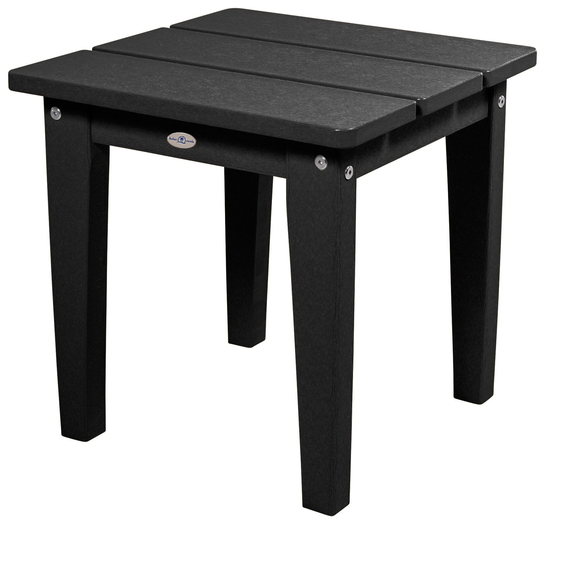 Adirondack Side Table - Outdoor Patio Furniture, Waterproof & Durable Small End Table for Garden, Deck, Poolside - Perfect for Drinks, Books & Decor