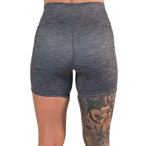 Men's Casual Athletic Shorts - Heather Grey | Comfortable Workout & Lounge Shorts for Running, Gym, and Relaxing at Home