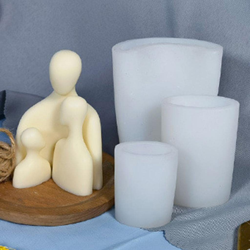 Romantic Couple Portrait Silicone Mold for Epoxy Resin & Candle Making - Perfect for DIY Wedding, Anniversary Gifts and Home Decor Crafts