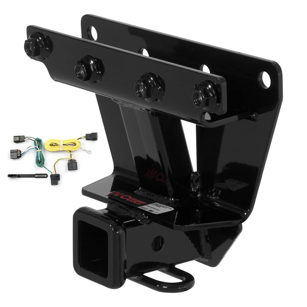 CURT Class 3 Trailer Hitch with Wiring Kit for 2007-2010 Jeep Grand Cherokee (Model 13251 & 56009) - Heavy Duty Towing Accessory for Camping, Boating & Off-Road Adventures