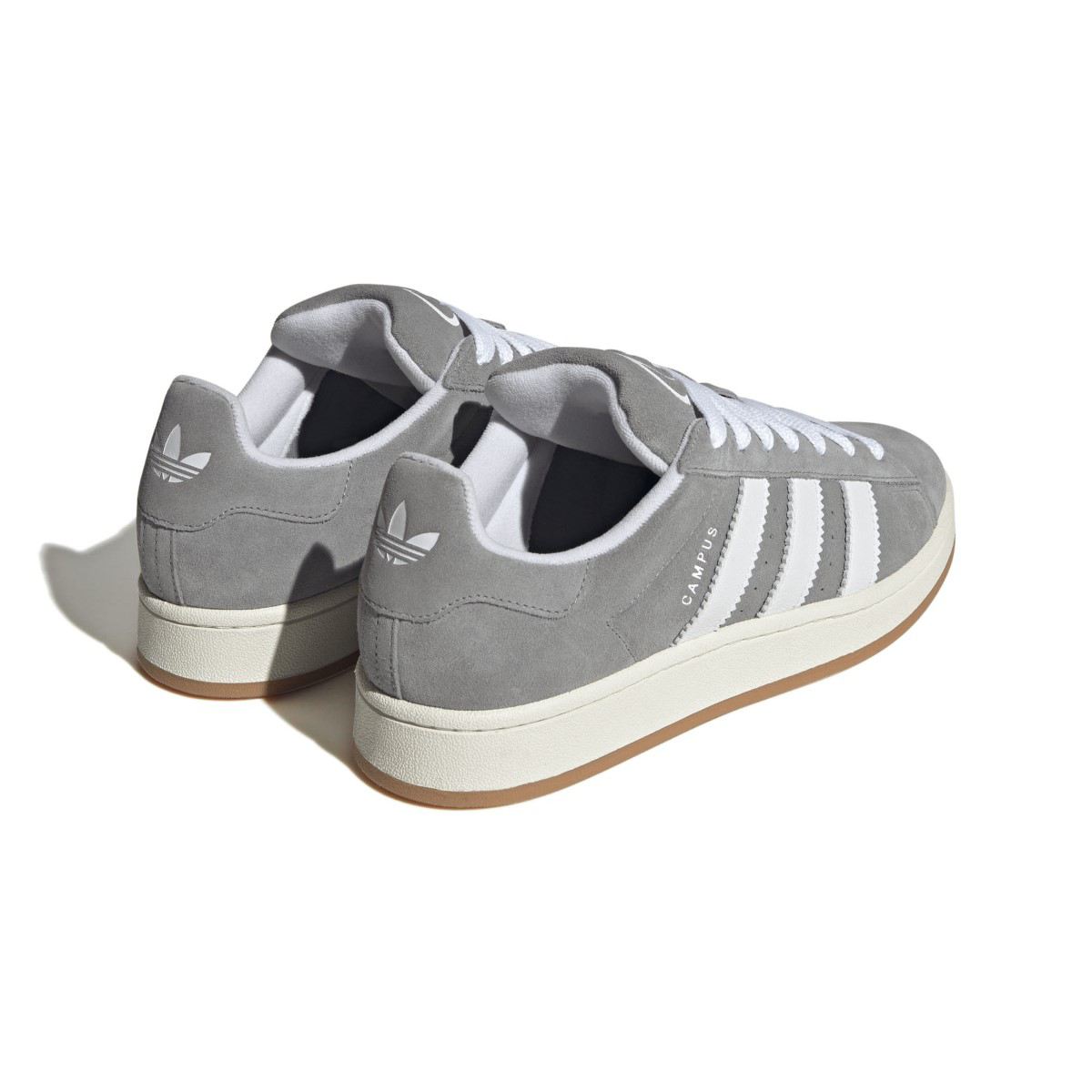 Campus 00s 'Grey Three' Vintage Sneakers for Men & Women - Retro 2000s Style Casual Shoes for Streetwear, Skateboarding & Everyday Fashion