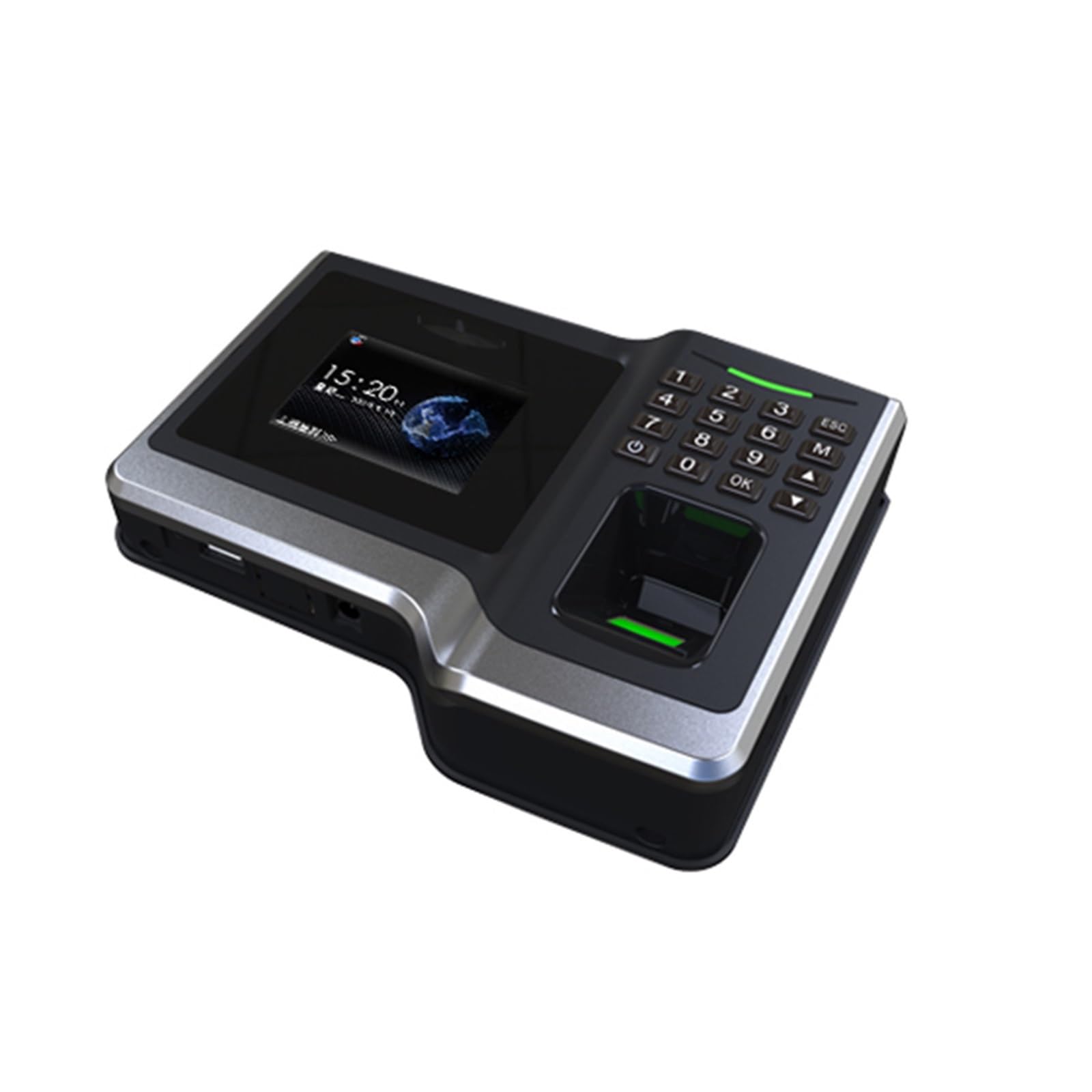 Biometric Fingerprint Time Attendance System - Office Employee Clock In Machine for Accurate Time Tracking | Ideal for Small Businesses, Schools & Workplaces