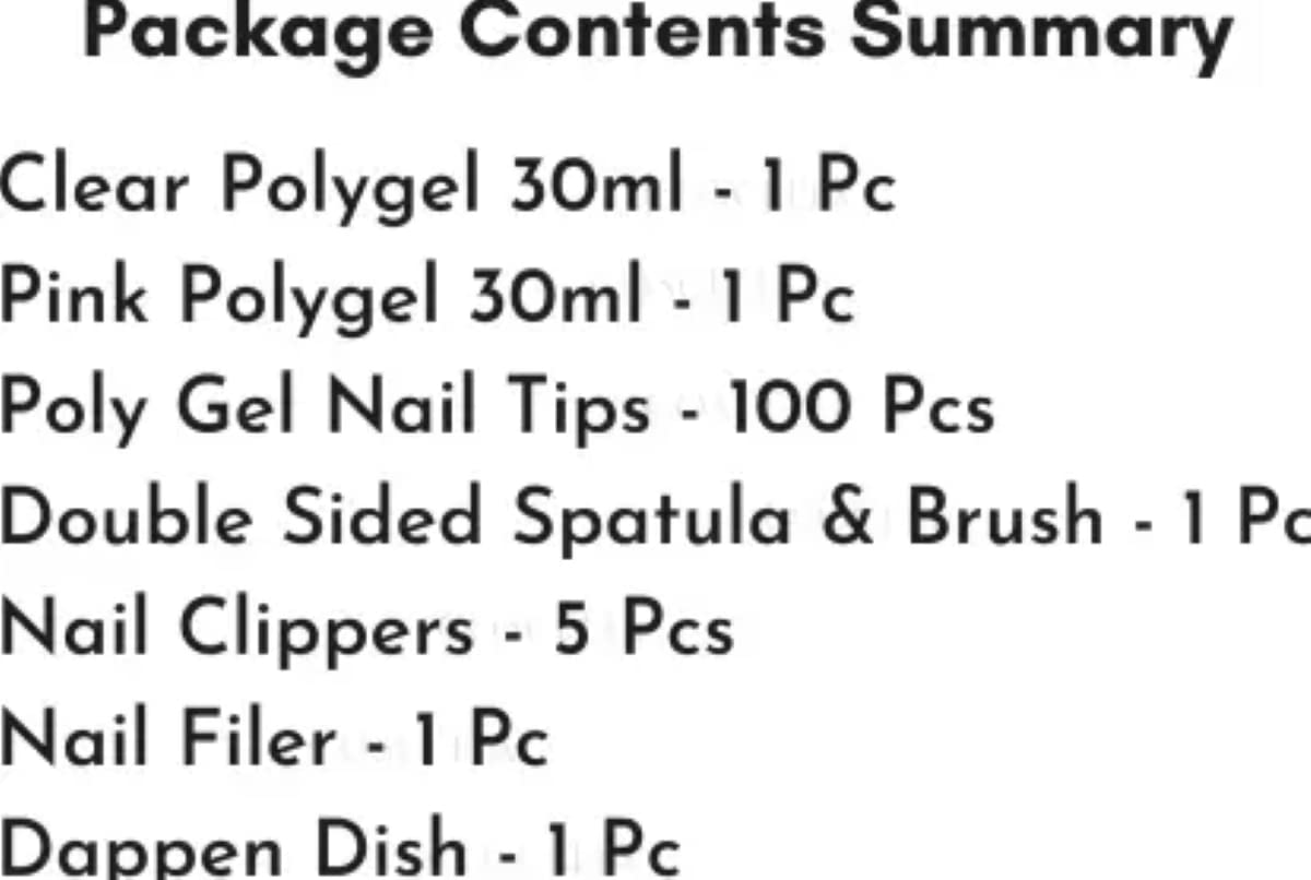 FeelHigh Acrylic Gel Poly Nail Extension Kit with Base & Top Coat - Professional Nail Art Combo for Salon & Home Manicure - Perfect for DIY Nail Extensions, French Tips & Gel Polish Designs