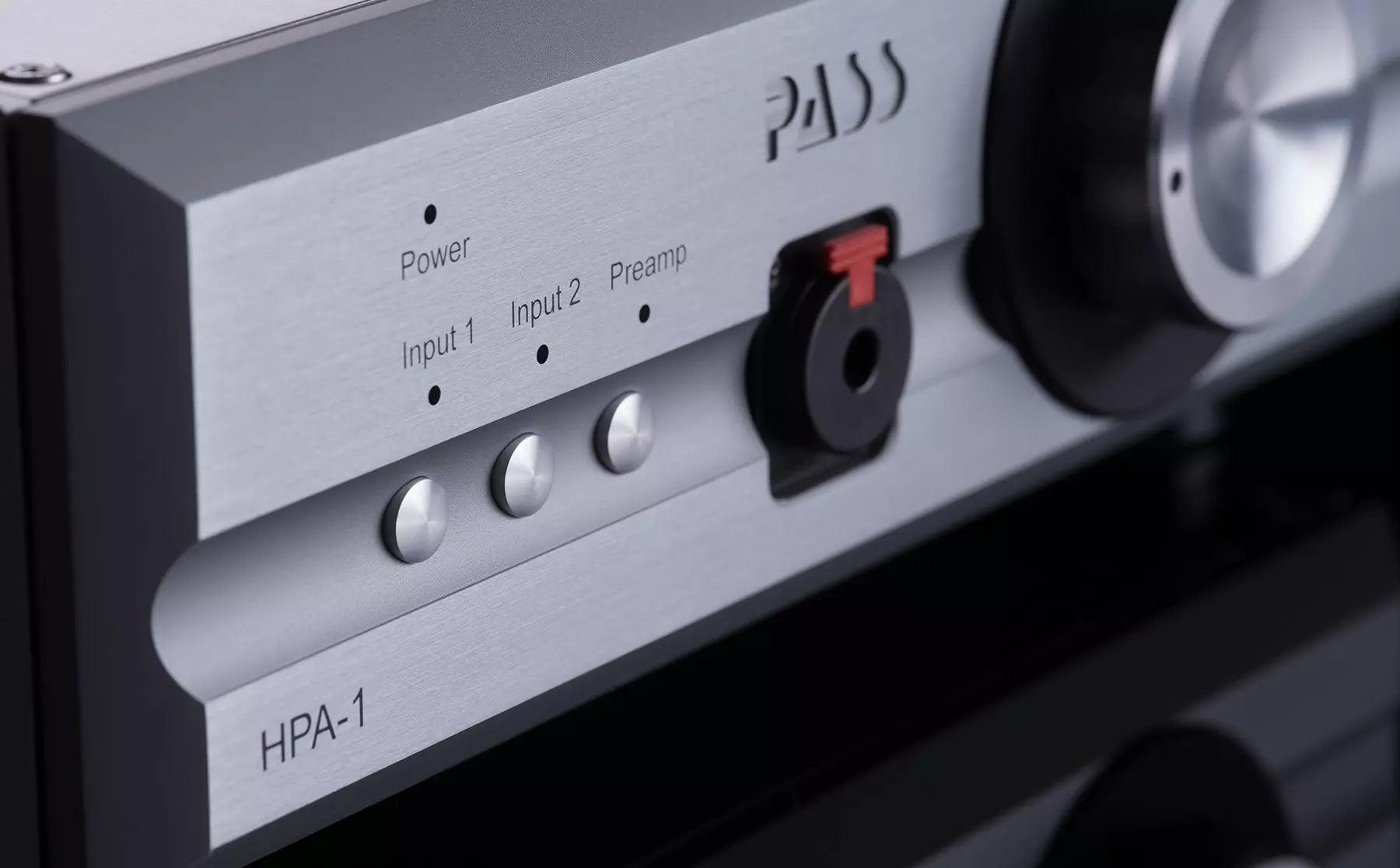 Pass Labs HPA-1 High-End Headphone Amplifier - Audiophile-Grade Sound for Home Studio & Professional Music Listening
