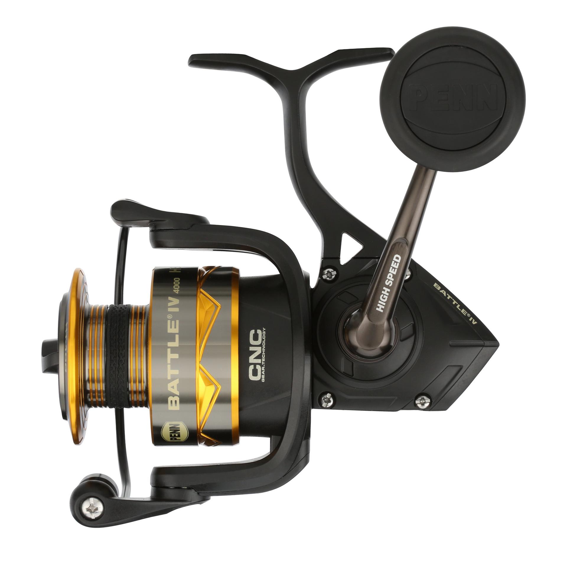 Battle IV Spinning Reel - High Performance Fishing Reel for Saltwater & Freshwater | Perfect for Bass, Trout & Offshore Fishing