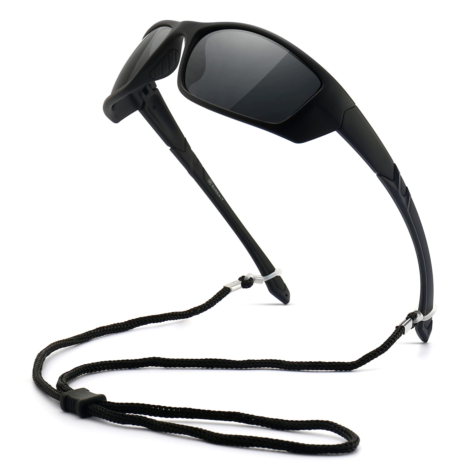Premium SUNGAIT HD Polarized Sports Sunglasses for Men & Women – UV Protection, Lightweight & Shatterproof – Ideal for Driving, Cycling, Running, Hiking & Outdoor Activities