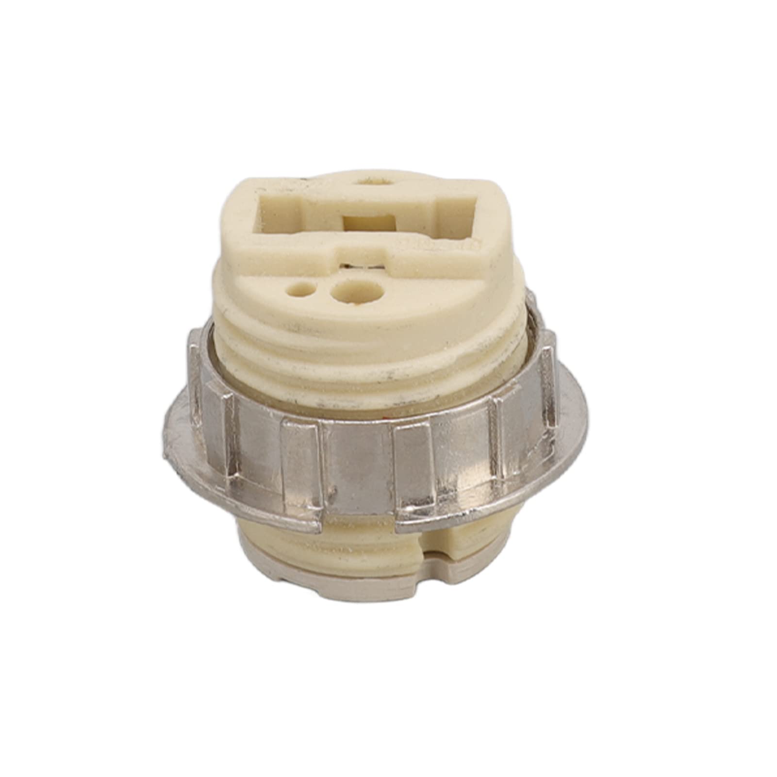 5Pcs G9 Ceramic Lamp Holder - Zinc Alloy Base Socket with Removal Tool for Home Lighting