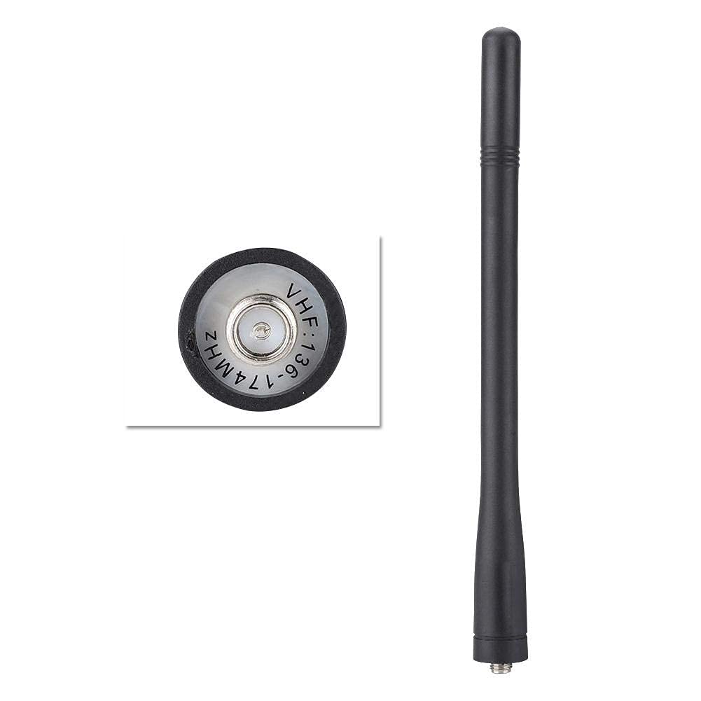 Ciglow VHF Flexible Soft Antenna Replacement (136-174MHz, 16.8CM) - SMA-F Connector Compatible with Kenwood TK-2000E Walkie-Talkies & Other Two-Way Radios - Perfect for Outdoor Adventures, Construction Sites, and Emergency Communications