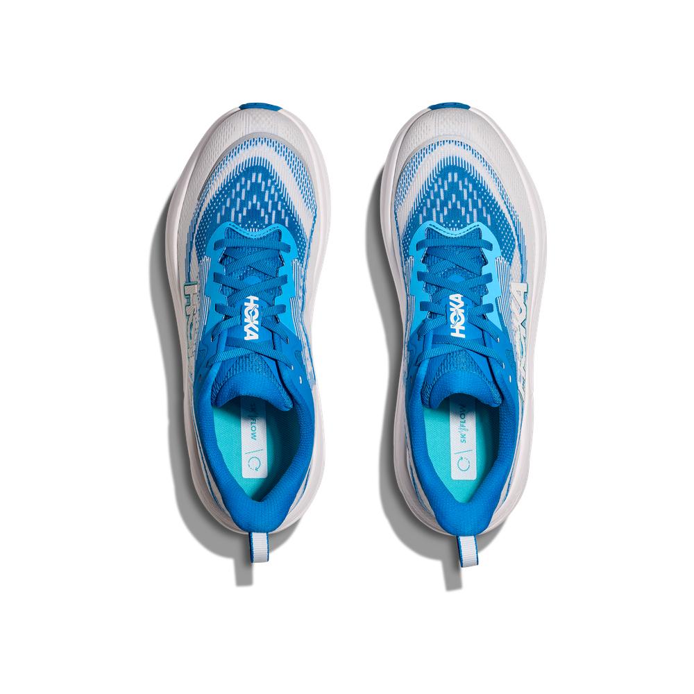 Hoka One One Skyflow Running Shoes - Blue Frost | Lightweight & Cushioned for Road Running & Trail Jogging