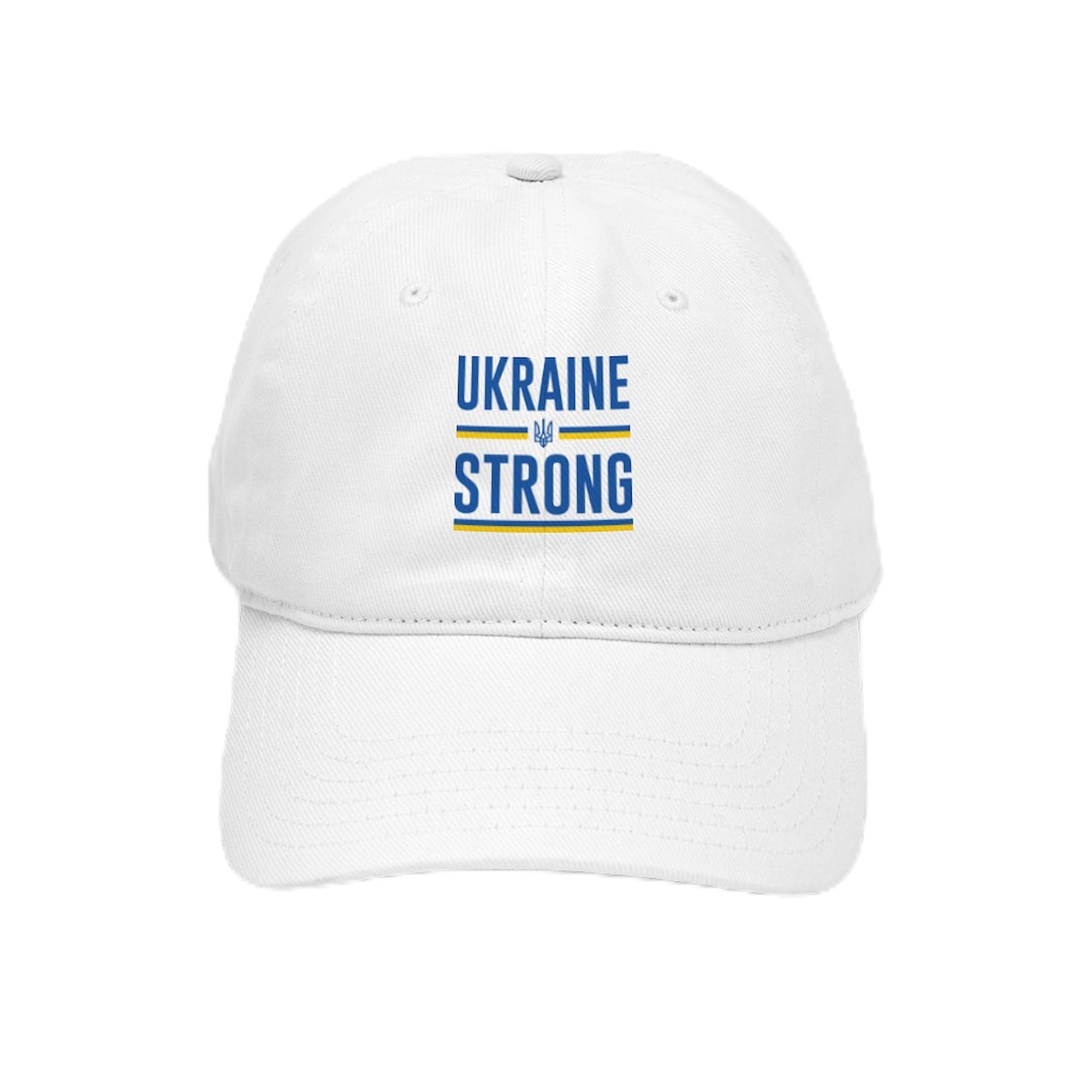 Ukraine Strong Baseball Cap - Adjustable & Stylish for Everyday Wear