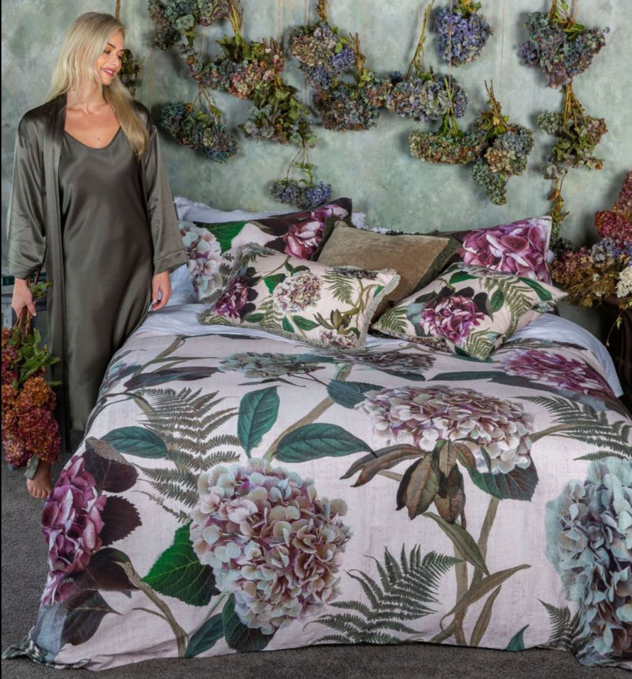 Premium Heidi Linen Blend European Pillowcase - Soft & Breathable 20x20 Inch Luxury Bedding by MM Linen - Perfect for Master Bedroom, Guest Room & Home Decor