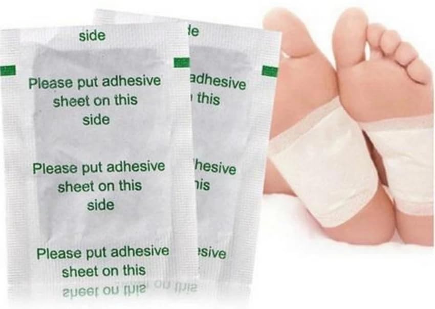 ENJOYMART Detox Foot Patches - Natural Cleansing & Toxin Removal Foot Pads for Men & Women | Stress Relief & Better Sleep | 20 Patches per Box | Perfect for Nighttime Use, Travel & Post-Workout Recovery