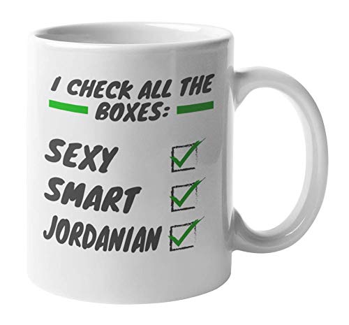 Premium Jordanian Coffee & Tea Mug - 11oz Ceramic Cup for Authentic Arabic Coffee & Tea - Perfect for Jordanian Parties, Gifts & Home Decor
