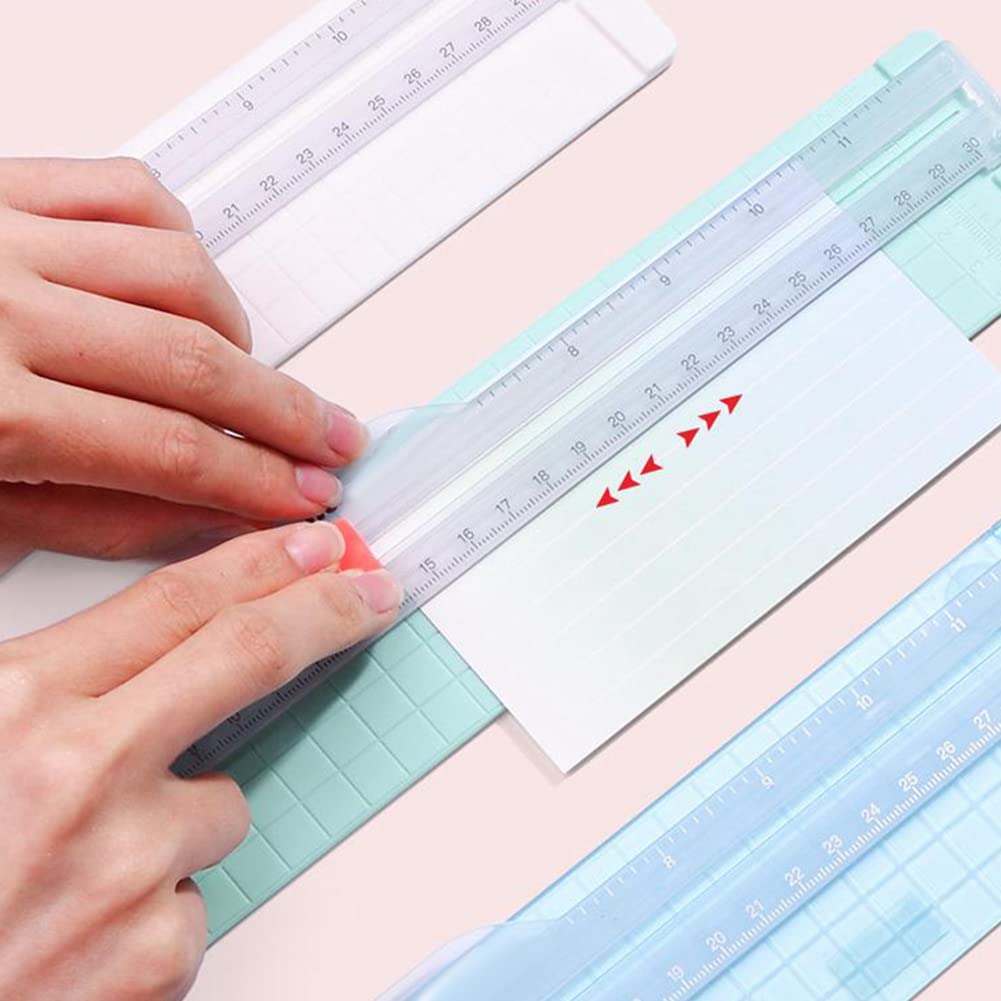 Portable Mini Paper Cutter Trimmer for Cardstock, Photos & Labels - Scrapbooking, Crafting, Office & School Supplies | Perfect for Home, Studio & DIY Projects
