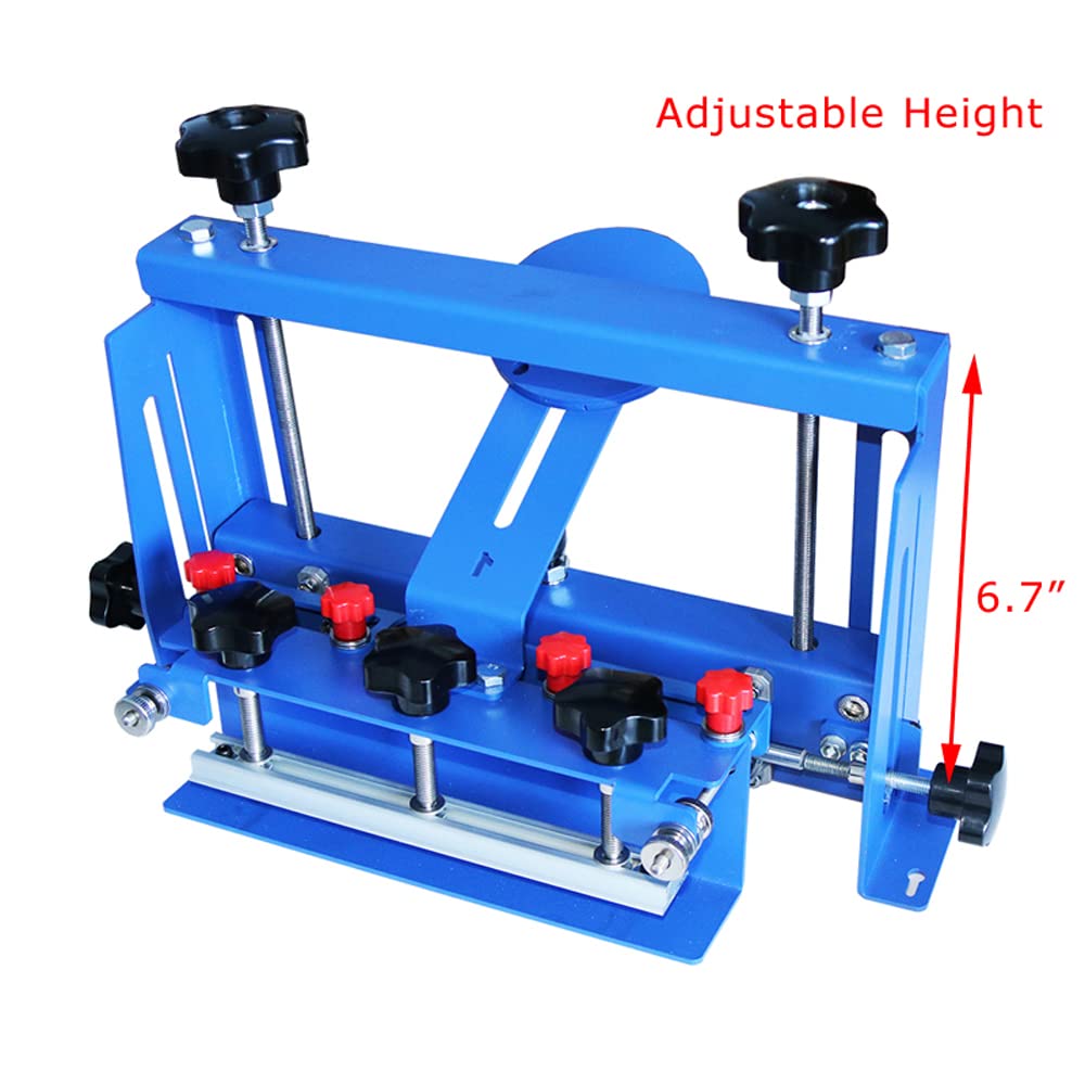 TECHTONGDA Micro-Registration Screen Printing Hinge Clamp - Precision Alignment Tool for Silk Screen Printing Machines & DIY Hobby Printers | Perfect for T-Shirt, Poster & Fabric Printing Projects