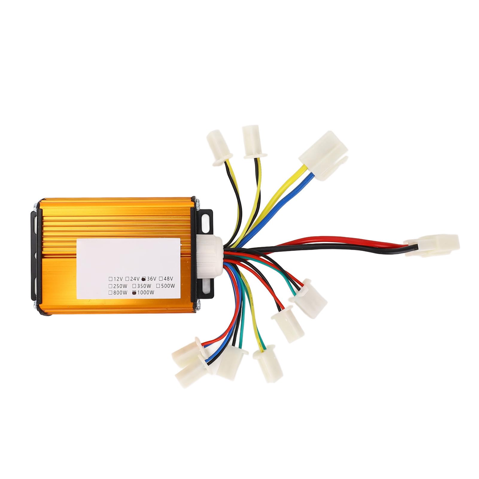 Premium Aluminum Alloy Brushed Motor Controller - Durable Groove Design for Electric Scooters, Bikes & Tricycles | Long-Lasting Performance for Commuting & Outdoor Adventures