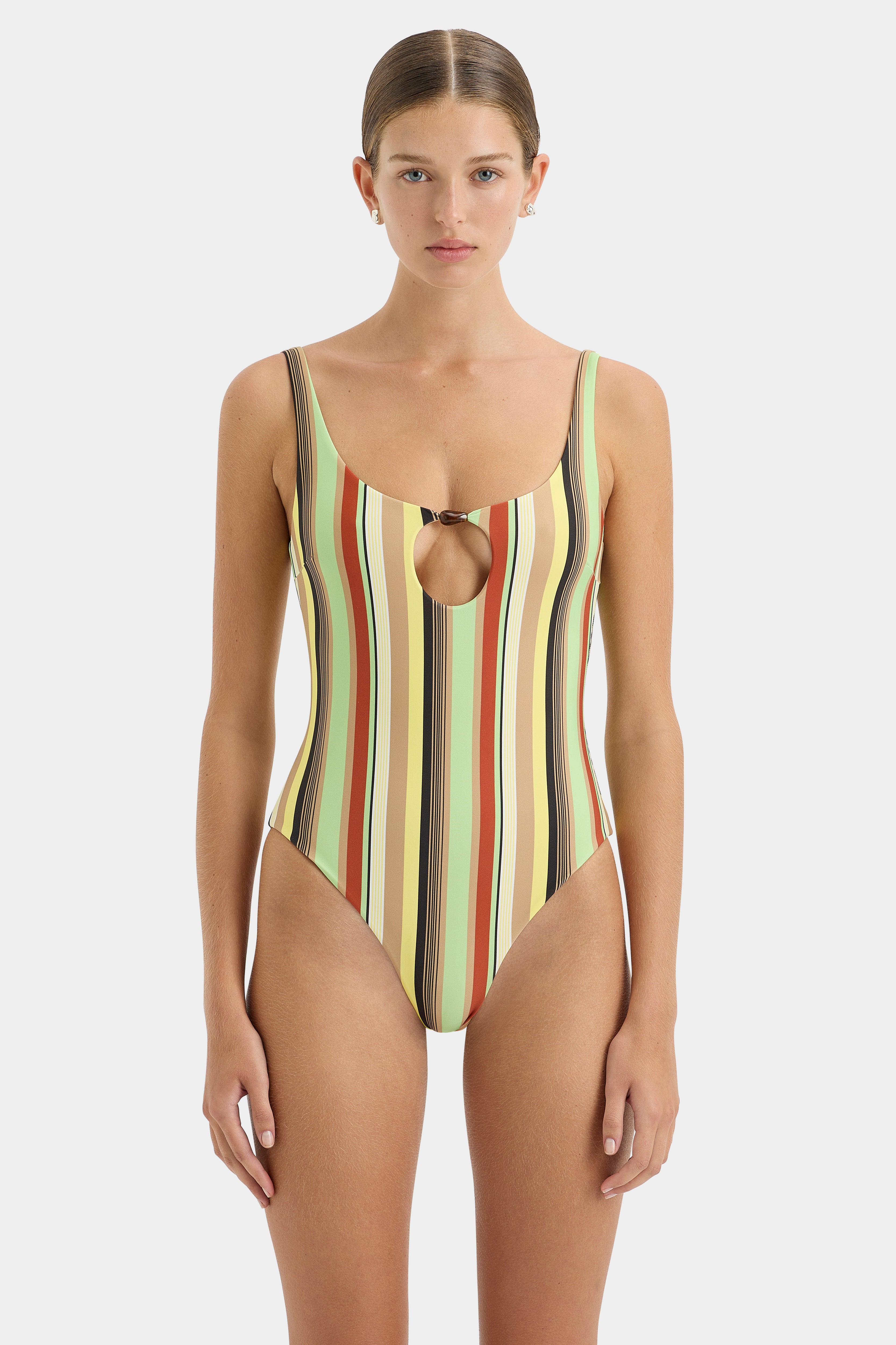 Stylish Beaded One Piece Swimsuit for Women - Perfect for Poolside Lounging, Beach Vacations & Summer Getaways