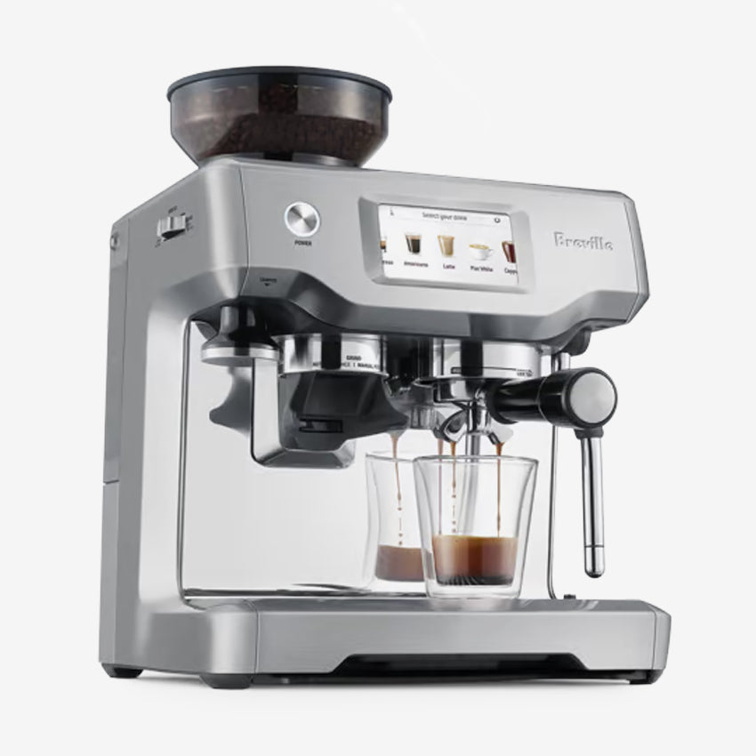 Breville The Barista Touch™ Espresso Machine - Automatic Milk Frother & Built-in Grinder for Perfect Coffee at Home | Ideal for Coffee Lovers & Home Baristas