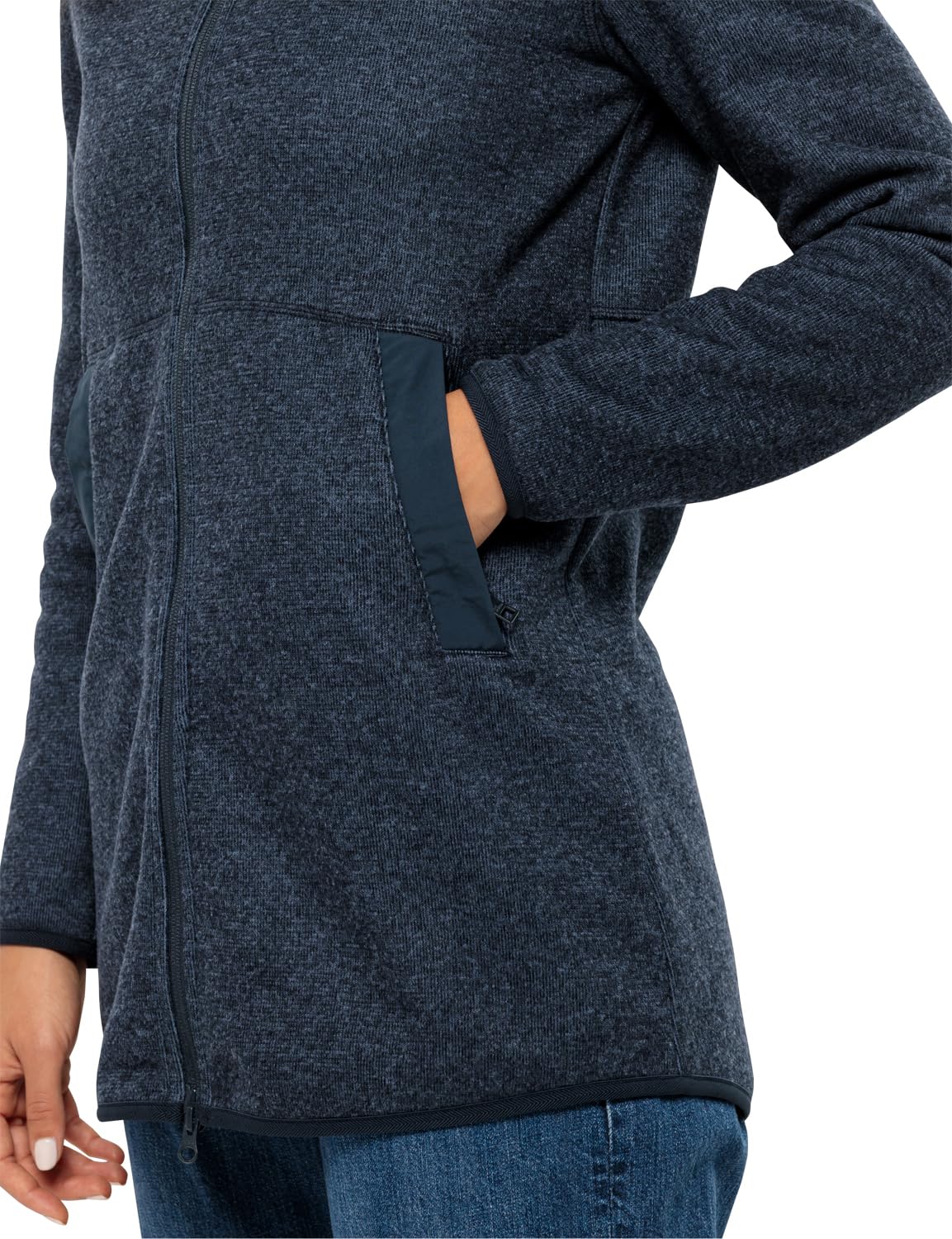 Jack Wolfskin Women's Tannenspur Fleece Coat - Warm Winter Jacket for Outdoor Hiking, Camping & Travel