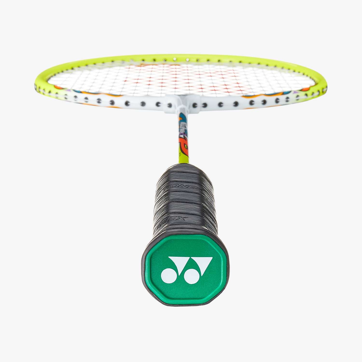 Yonex Muscle Power 2 Badminton Racket - Pre-Strung (White/Yellow) for Women | Professional Tennis & Badminton Equipment for Indoor & Outdoor Sports