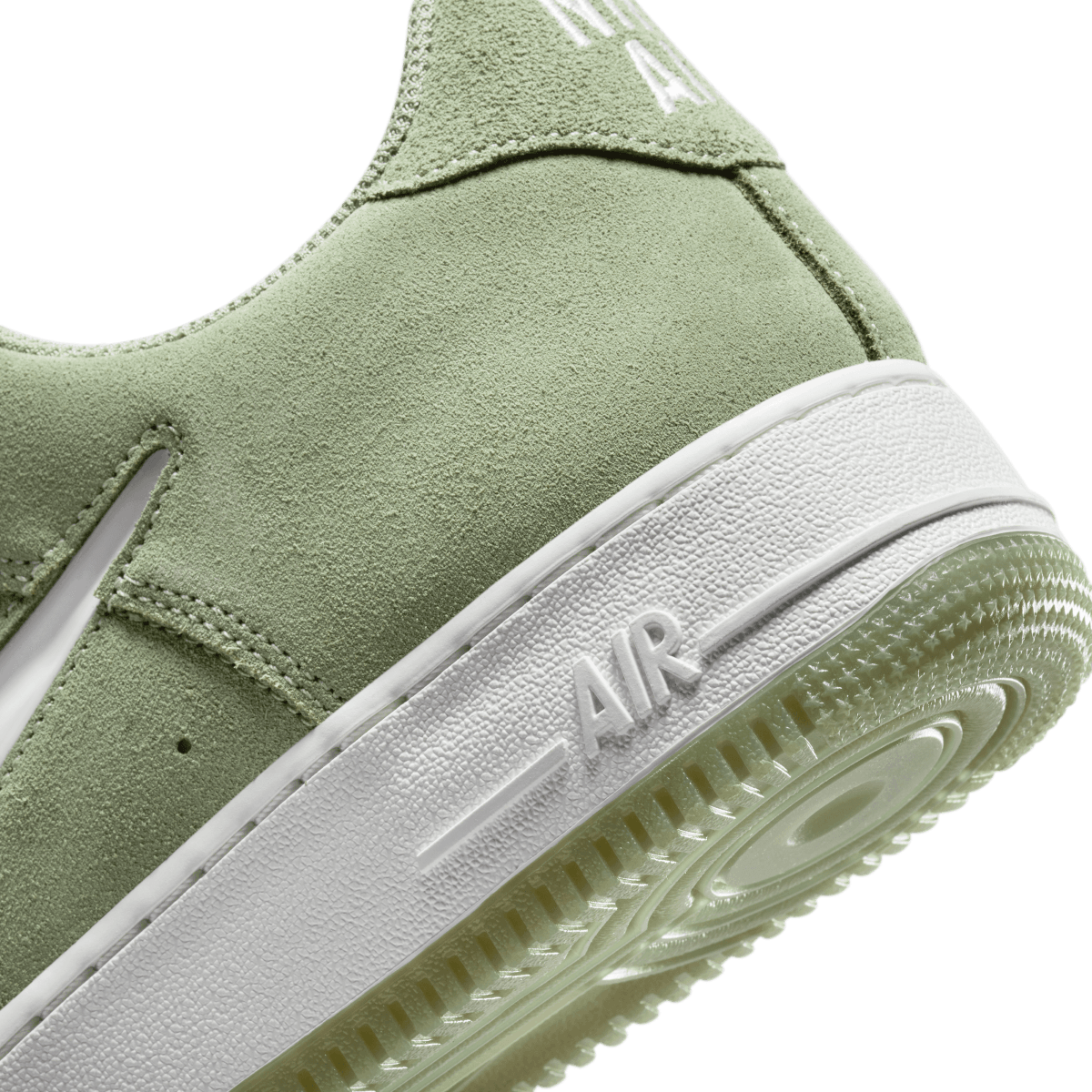 Nike Air Force 1 Low '07 Jewel Sneakers in Oil Green - Limited Edition 'Colour Of The Month' | Stylish Casual Shoes for Men & Women | Perfect for Streetwear, Everyday Wear & Sneaker Collection