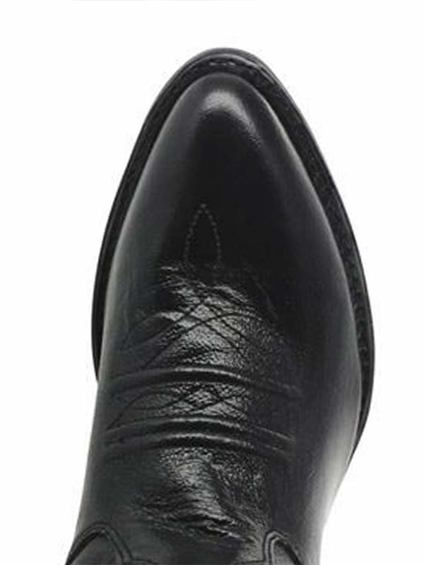 Old West 8110 CCY8110 Comfortable Kids Cowboy Boots - Black Western Style Booties for Boys & Girls - Perfect for Rodeo, Halloween Costumes & Western Themed Parties