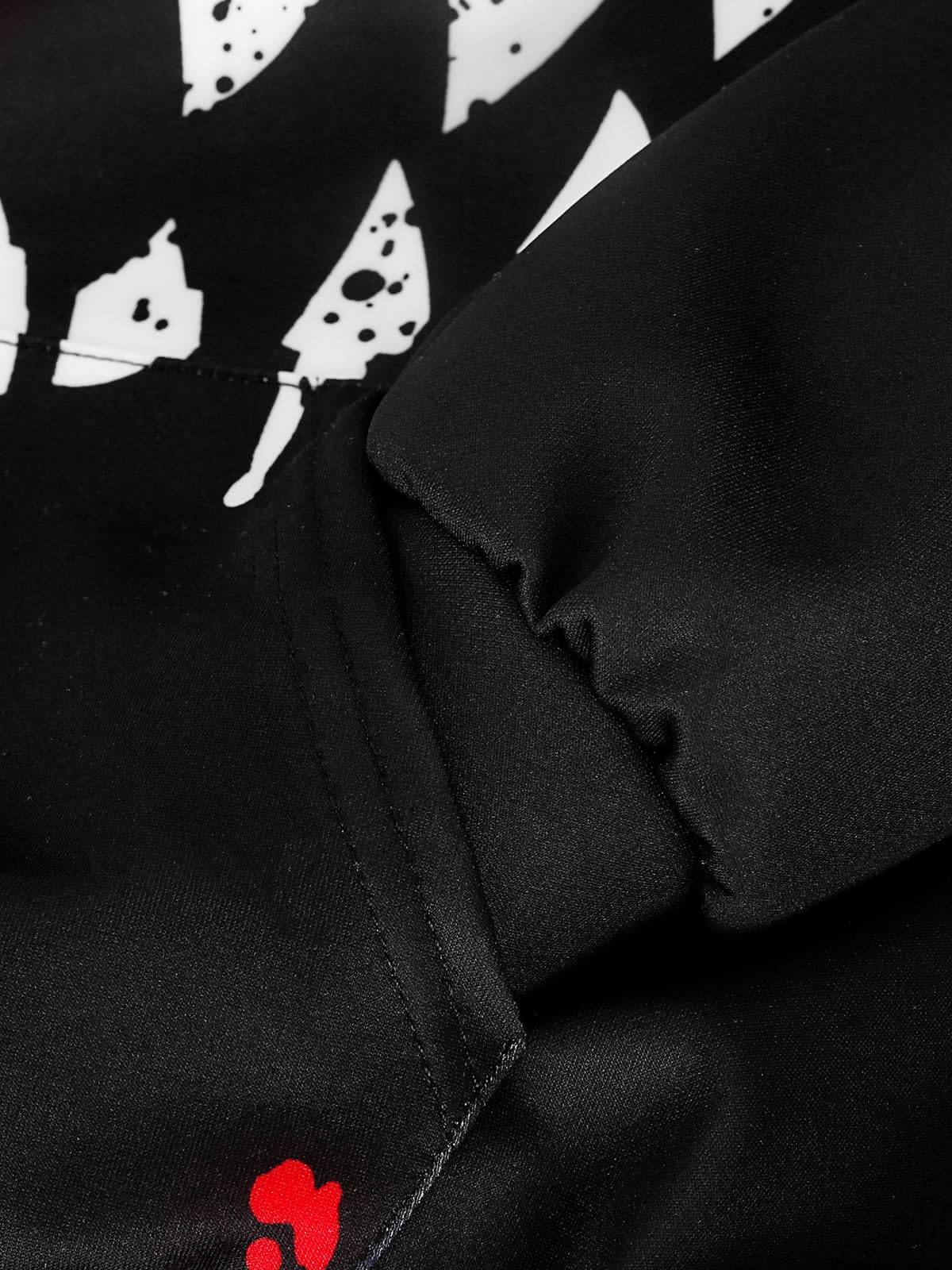 Wangstar Men's Graphic Hoodies - Cool Rapper Style Pullover Sweatshirt for Christmas Gifts (Black/Red) | Streetwear Fashion, Hip Hop Outfits & Casual Winter Wear