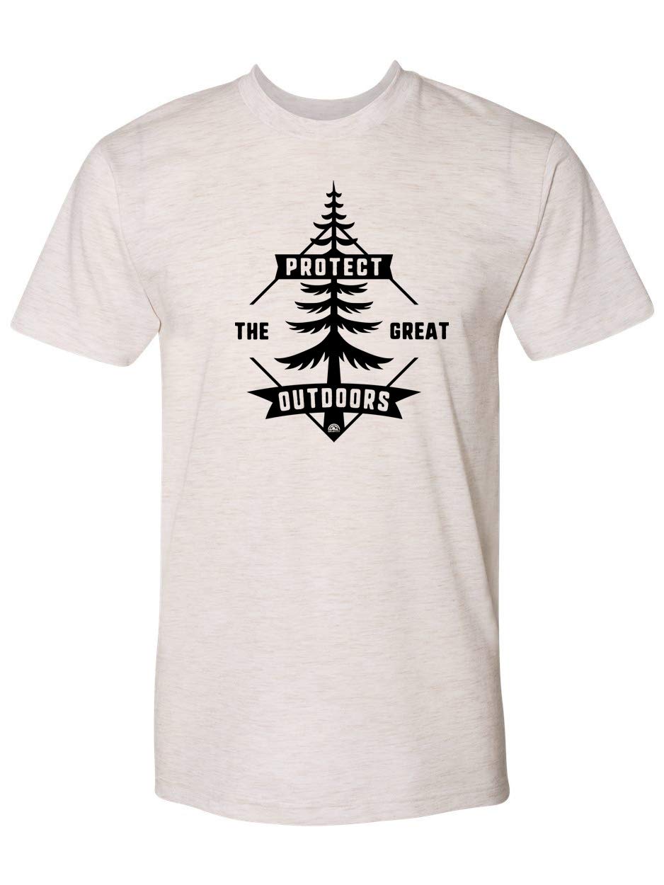 USA Made Tri-Blend T-Shirt for Outdoor Adventures - Eco-Friendly Comfort for Hiking, Camping & Travel