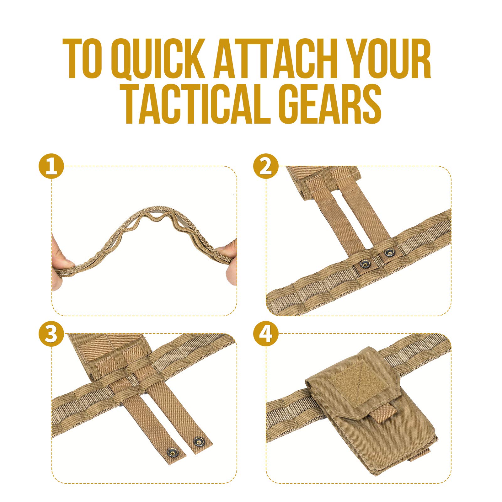 VISMIX Tactical Belt 1.75