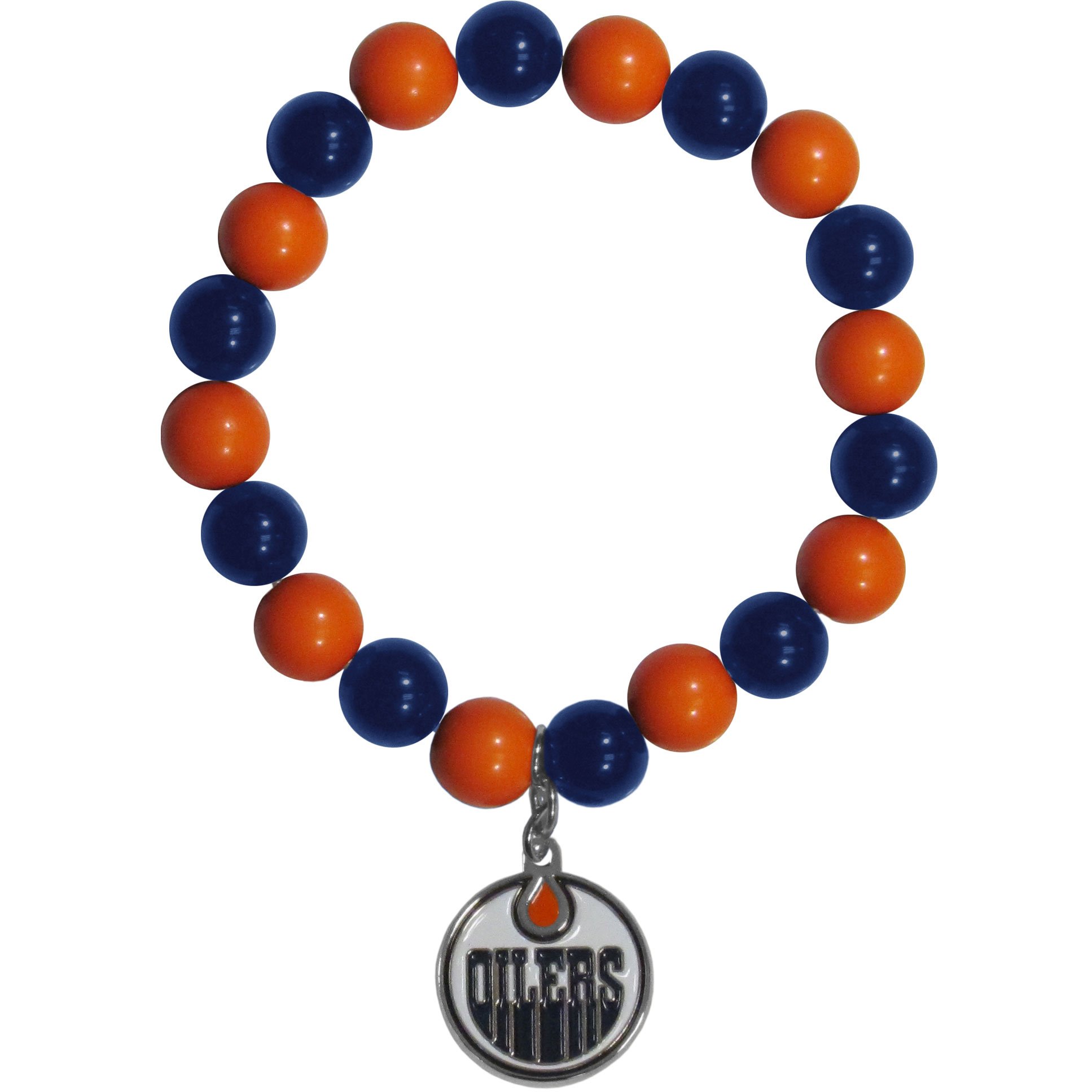 NHL Fan Bead Bracelet for Men & Women - Officially Licensed Hockey Team Jewelry - Perfect for Games, Gifts & Sports Events