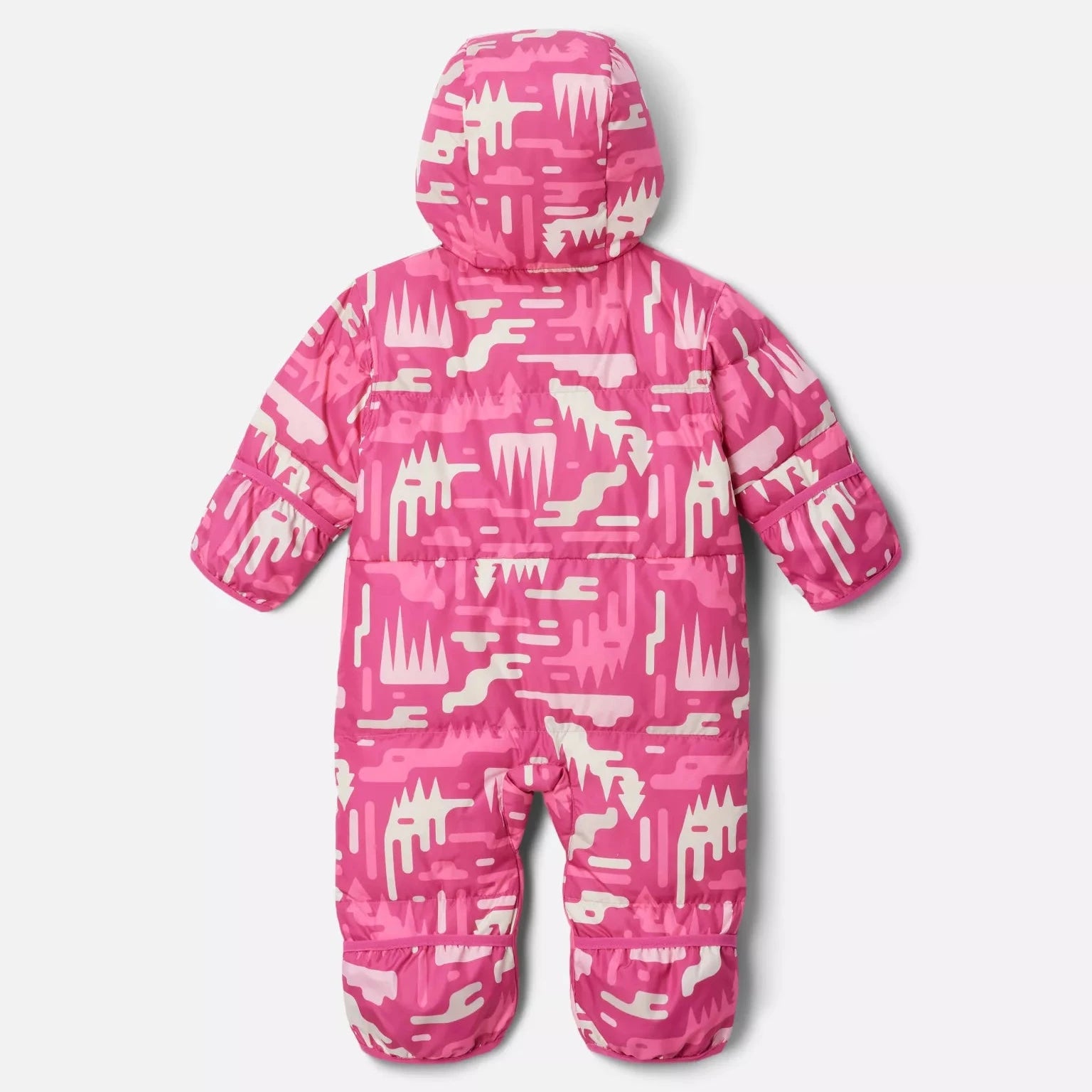 Columbia Pink Ice Highland Snuggly Bunny II Bunting - Soft Winter Baby Snowsuit for Girls & Boys - Perfect for Cold Weather, Outdoor Play & Holiday Photos