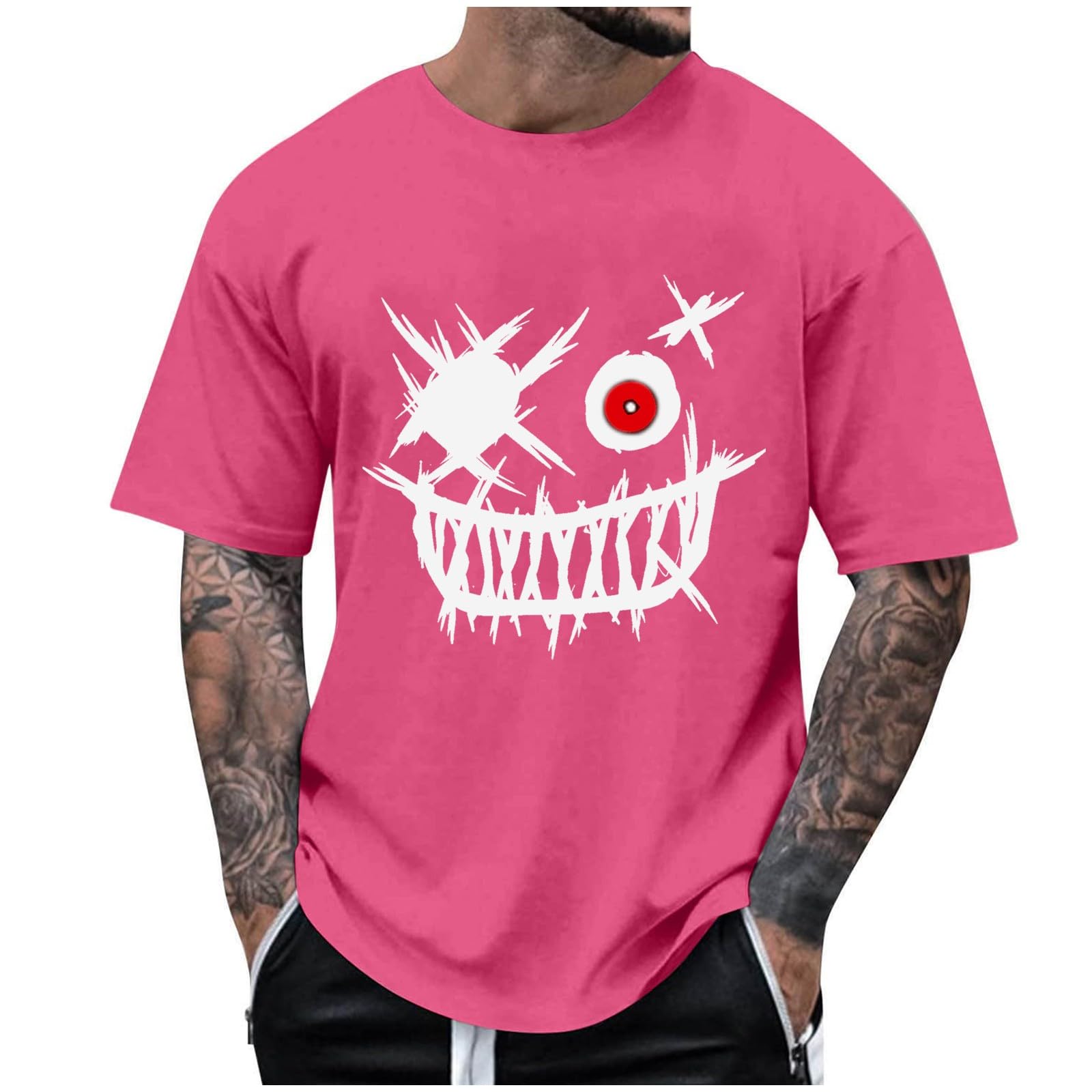 3D Printed Men's Short Sleeve Graphic T-Shirts - Summer Fashion Tees for Hip Hop Streetwear | Casual Wear, Concerts & Street Style Outfits