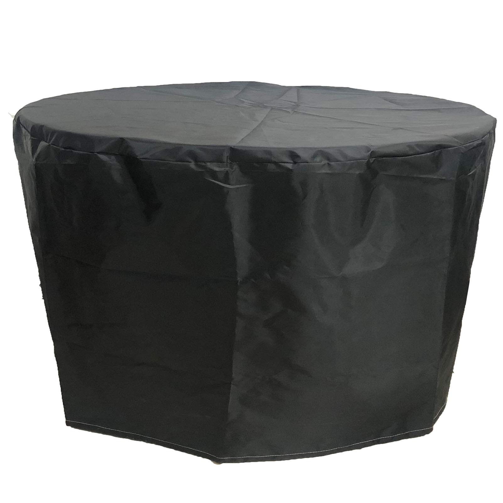 **104x36 Inch Waterproof Round Garden Table Cover - Heavy Duty Oxford Fabric, UV & Tear Resistant - Outdoor Patio Furniture Protector for All Weather Use**    *(Perfect for BBQs, Poolside Gatherings, and Year-Round Patio Protection)*