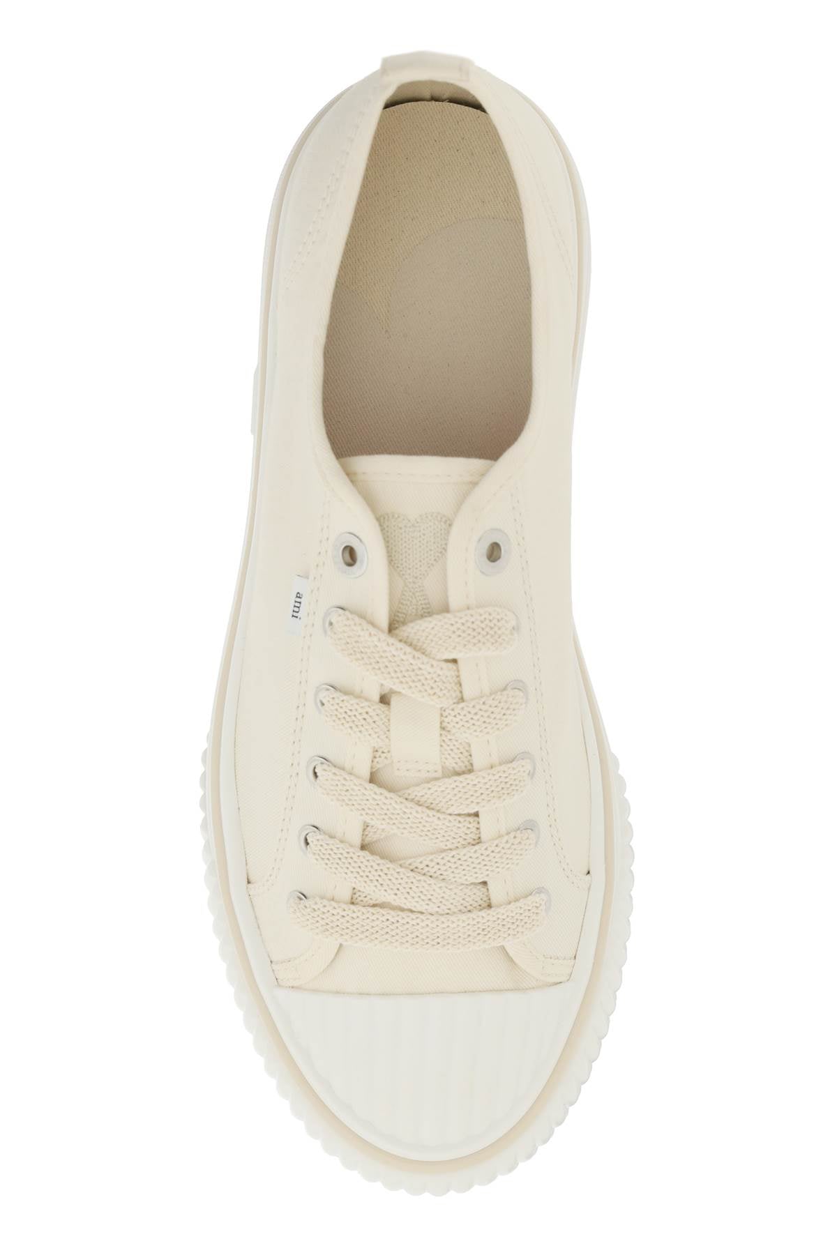 Ami Paris '1980' Low Top Sneakers for Men - Classic White Casual Shoes for Everyday Wear & Street Style Outfits