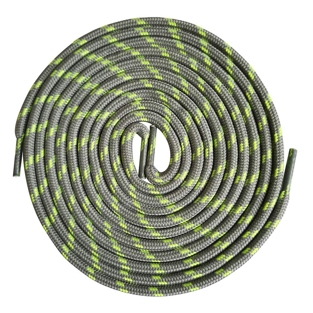VSUDO Round Work Boot Laces - Heavy Duty Outdoor Hiking & Climbing Shoestrings for Men & Women - Perfect for Work Boots, Hiking Shoes & Outdoor Activities