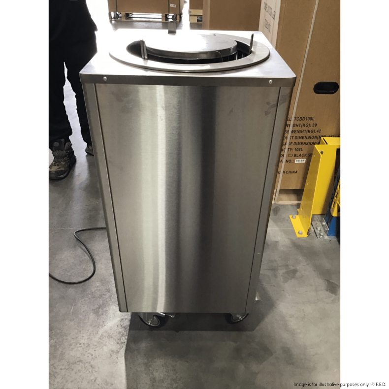 Elementary Single Mobile Plate Lowerator - DR 1E QLD295 | Heavy Duty Construction Equipment for Warehouse & Industrial Use