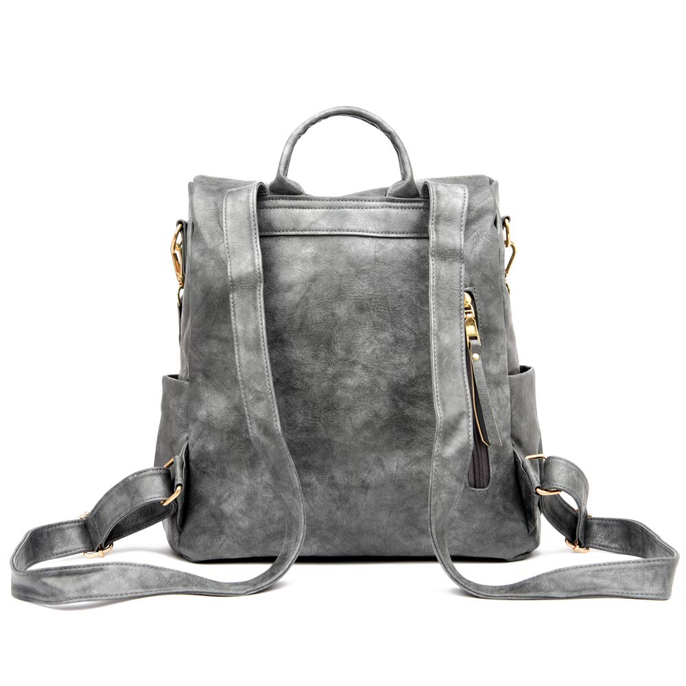 Stylish Women's Convertible Backpack Purse - Multipurpose Fashion Shoulder Bag for Travel, Work & Daily Use | Durable Satchel Handbag with Adjustable Straps
