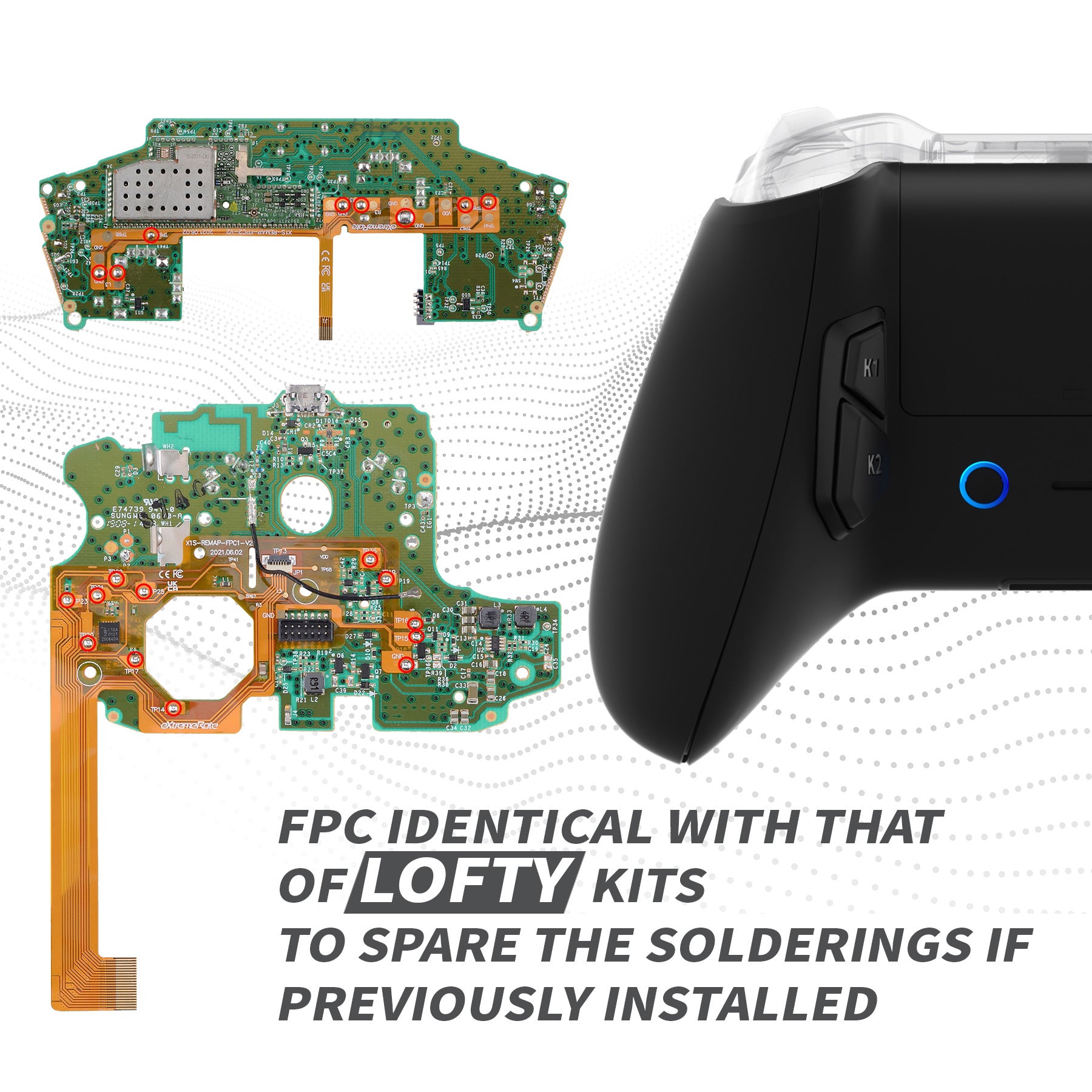 eXtremeRate VICTOR S Remap Kit for Xbox One S/X Controller - Black (PDXSP001) | Custom Button Mapping for Gaming | Perfect for FPS, Racing & Competitive Play