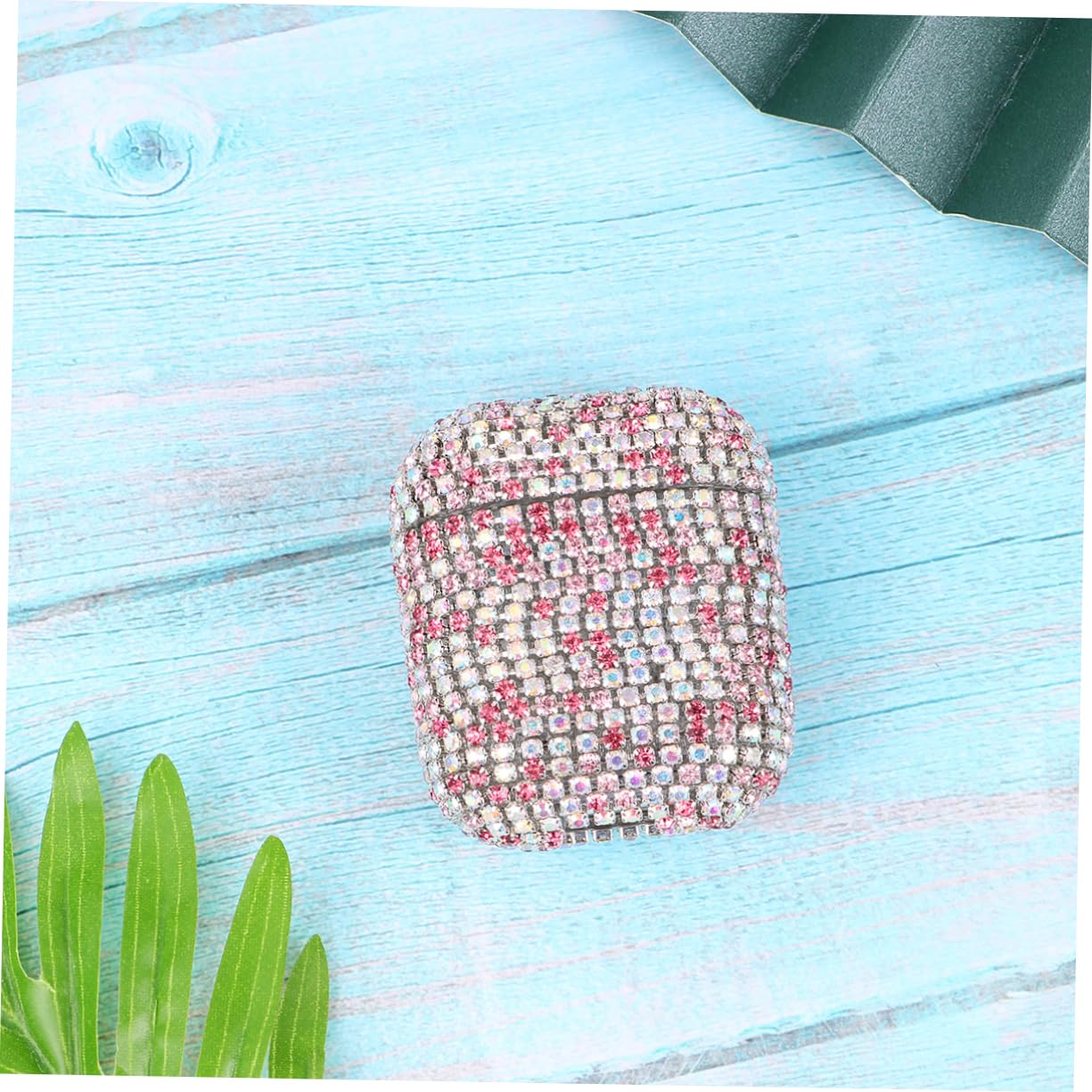 BESTonZON Rhinestone Headphone Covers - Protective Earphone Caps with Sparkling Gems for Wireless Earbuds | Perfect for Gym, Travel & Daily Use to Keep Your Earbuds Safe & Stylish