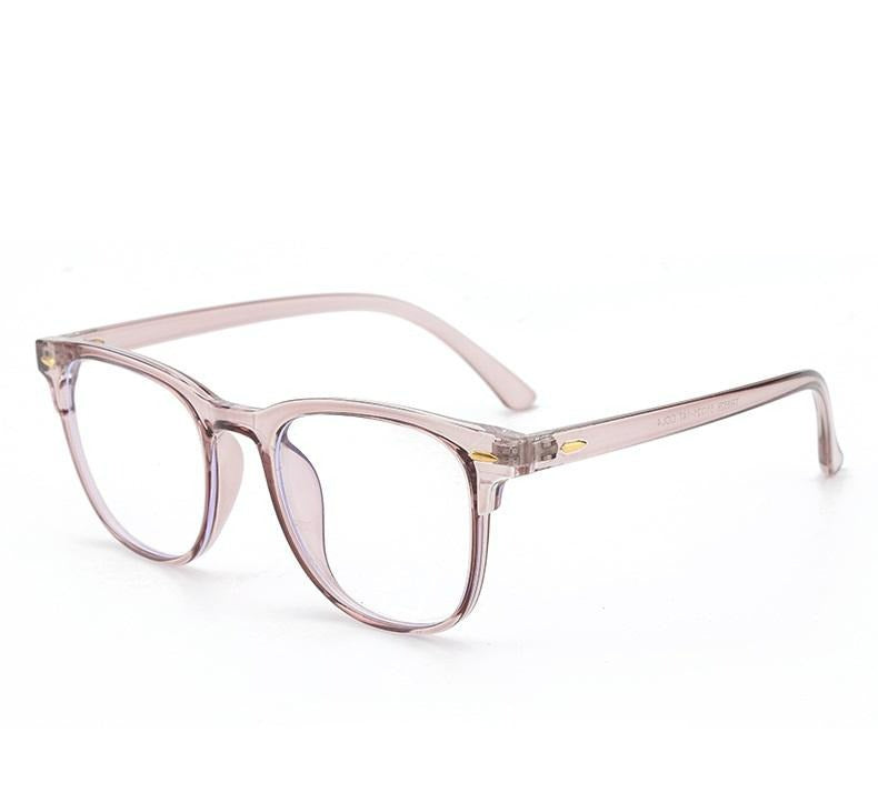 Blue Light Blocking Glasses for Men & Women - Transparent Frame with Anti-Glare Protection (Model M8526 C4) | Perfect for Office Work, Gaming & Screen Time