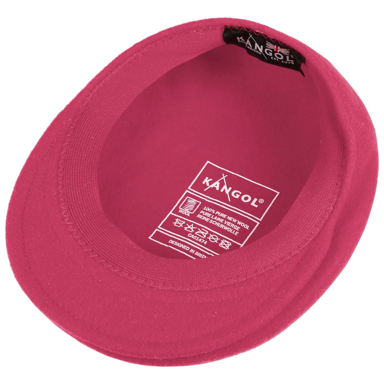 Kangol 504 Flat Cap for Men & Women - Classic Wool & Cotton Blend Hat for Casual & Outdoor Wear - Perfect for Hiking, Travel, and Everyday Style