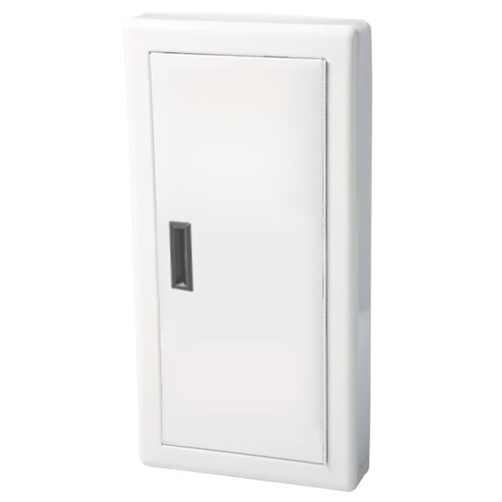 JL Industries 1012S21FX2A Ambassador Fire Extinguisher Cabinet - Solid Steel Construction with Pull Handle, Fire Rated (UL Certified) - Ideal for Commercial Buildings, Warehouses, and Office Safety Compliance