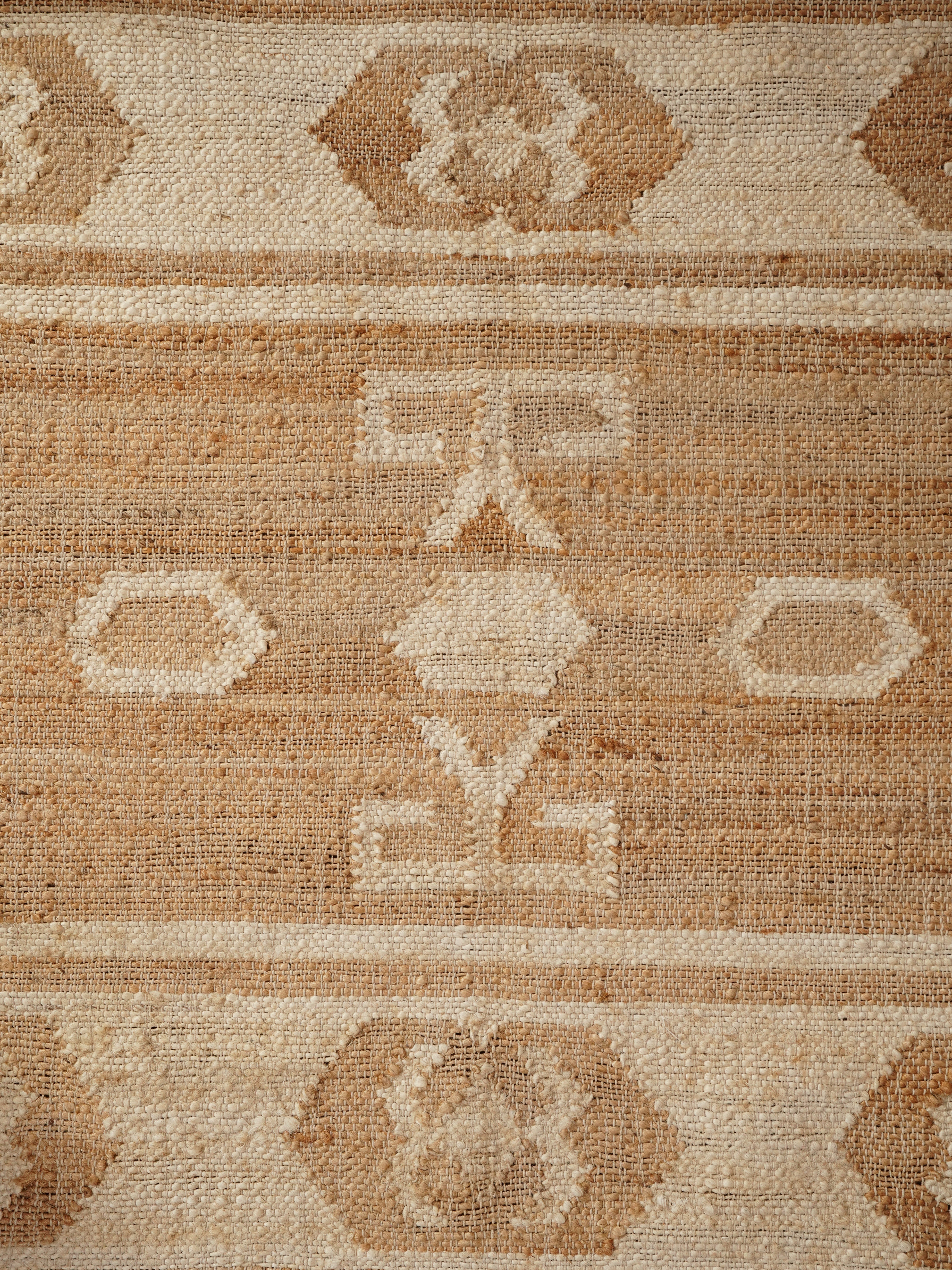 Premium Jute Braided Rug - Natural & Eco-Friendly Floor Mat for Living Room, Bedroom, or Patio - Handwoven & Durable Home Decor