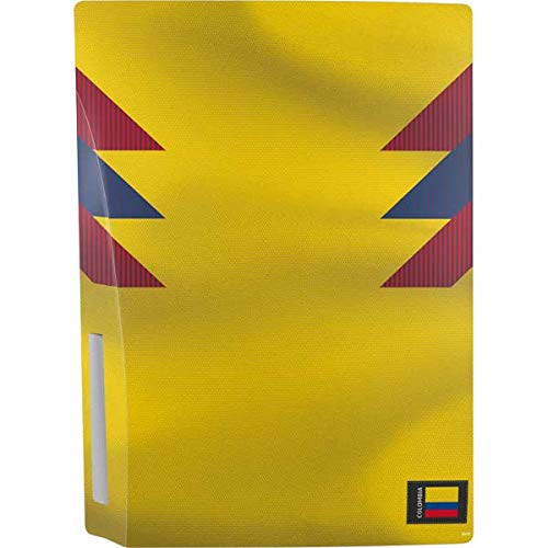 Custom PS5 Console Skin Decal - Colombia Soccer Flag Design | Protective Vinyl Cover for PlayStation 5 | Perfect for Gamers & Soccer Fans