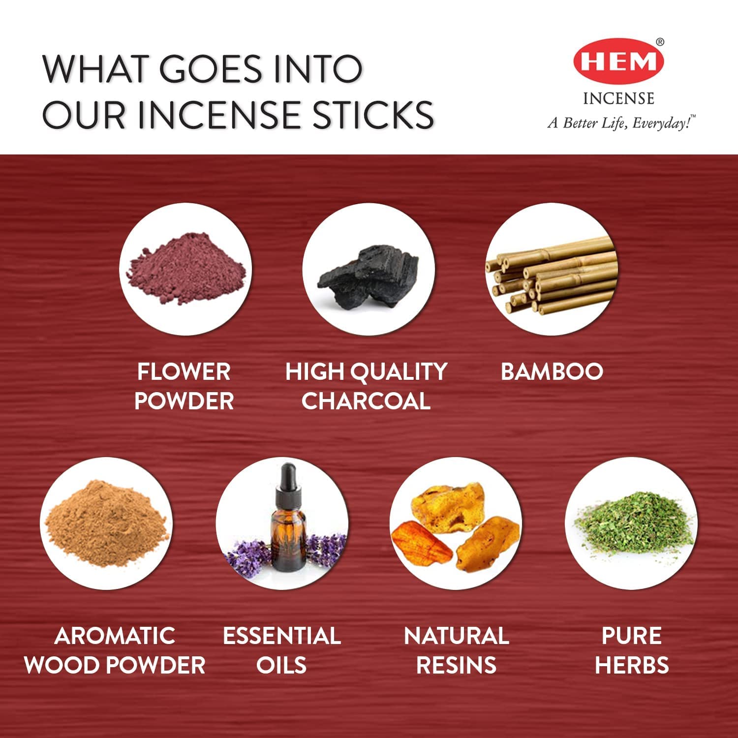 HEM Champa Masala Incense Sticks - 120 Count Pack | Natural Aromatherapy for Meditation, Yoga & Spiritual Relaxation | Air Freshener for Home, Office & Sacred Spaces | Perfect Gift Set (301g Each)