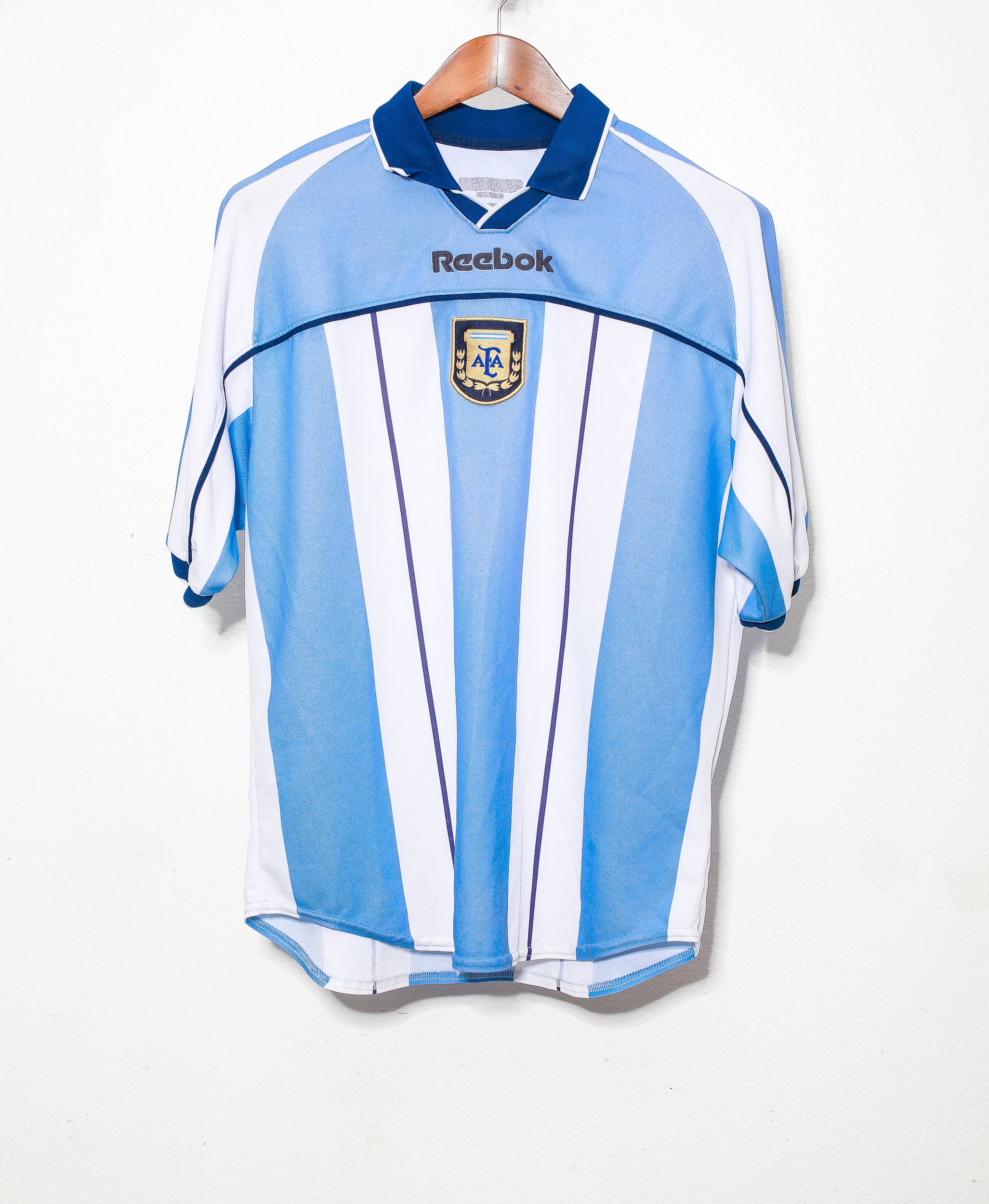 Argentina National Team 2020 Home Jersey - Authentic Soccer Jersey for Men, Size Large - Perfect for Matchdays, Fan Events & Soccer Gifts