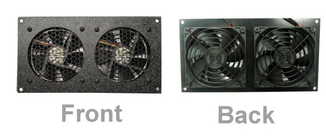 CG Cabcool 902 Dual 92mm Fan Cooling Kit for PC Cabinet - Quiet Cooling Solution for Home Theaters & Gaming PCs - Perfect for Computer Case Ventilation & Home Entertainment Systems